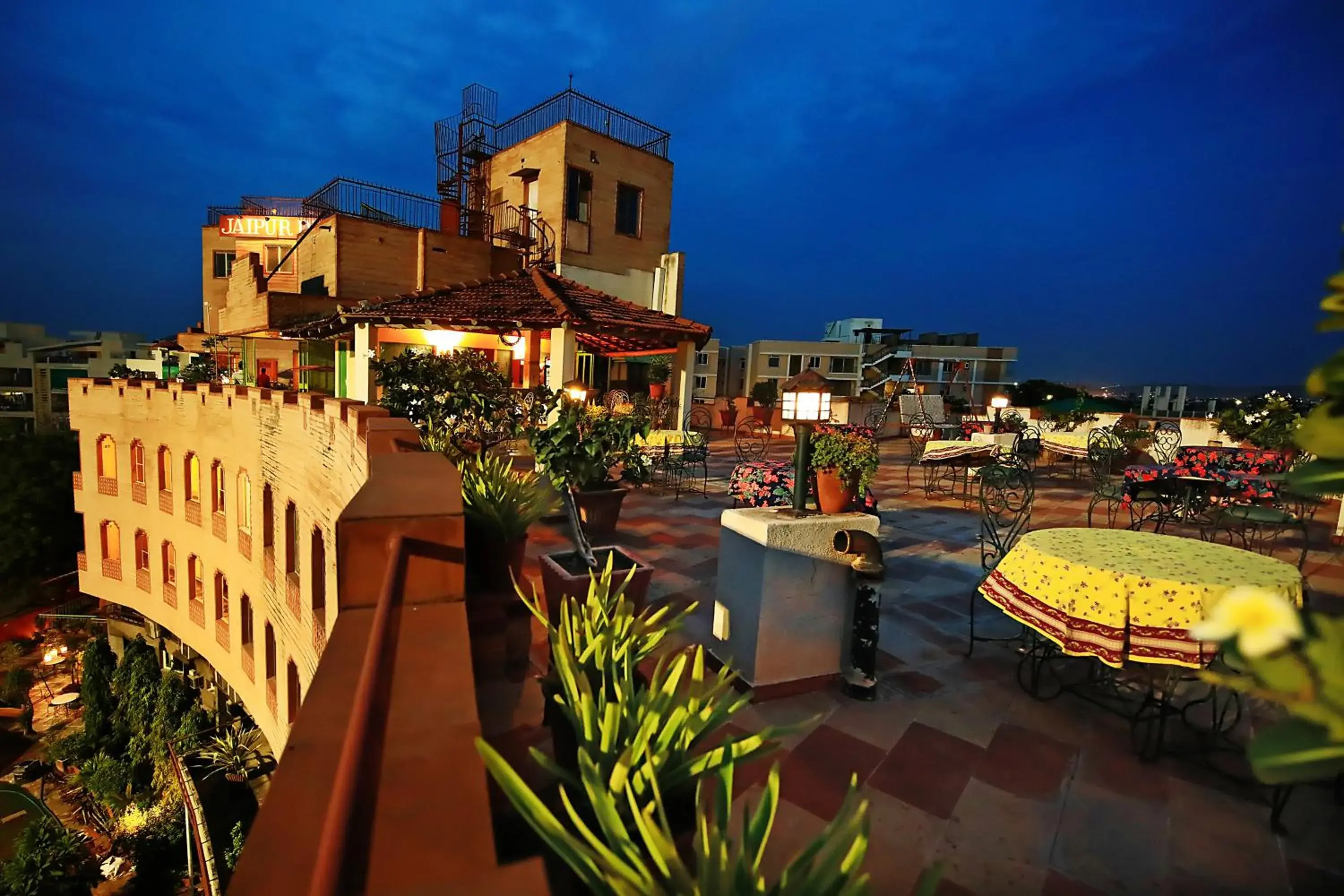 Balcony/Terrace in Jaipur Inn