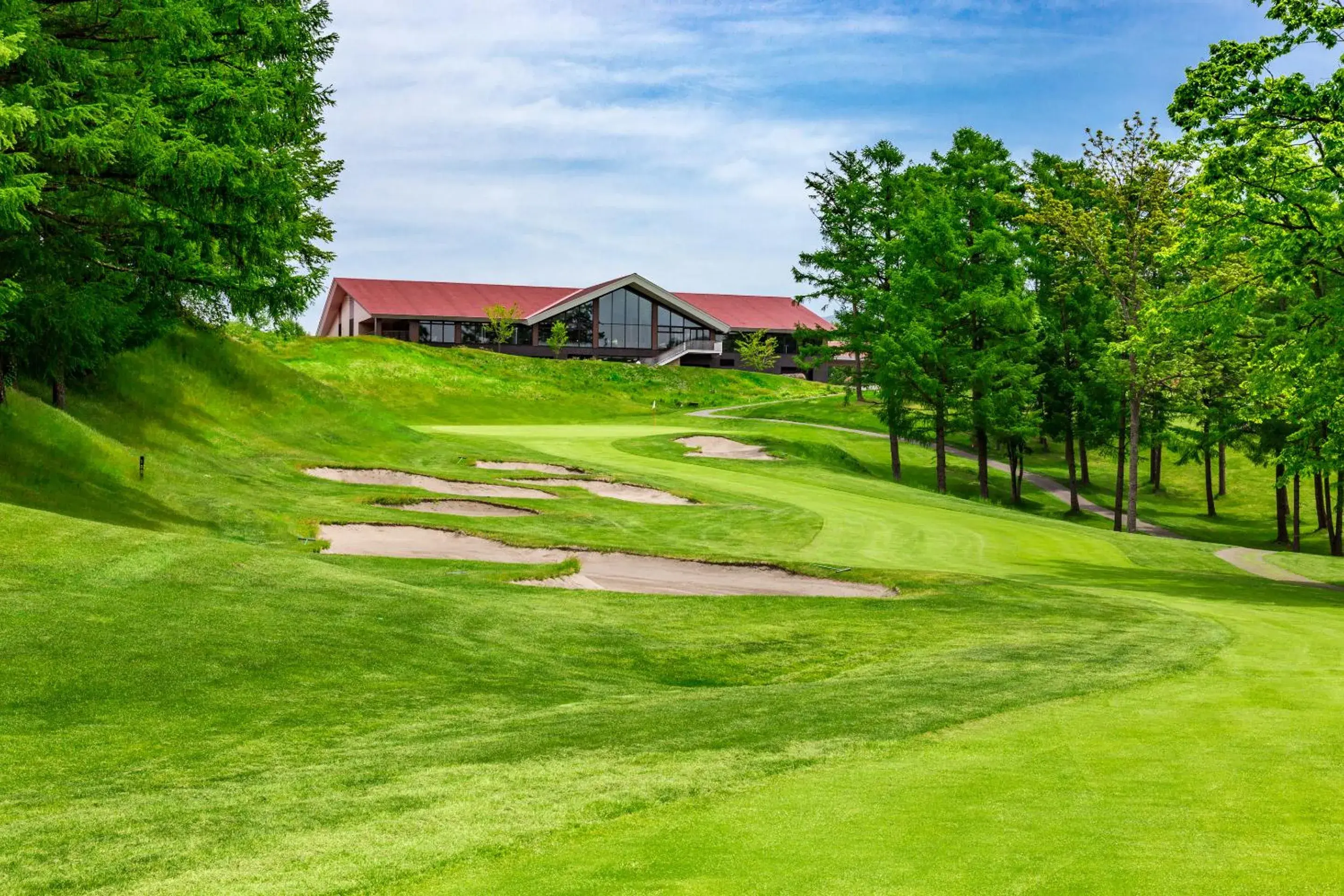 Golfcourse, Garden in Hakodate Onuma Prince Hotel