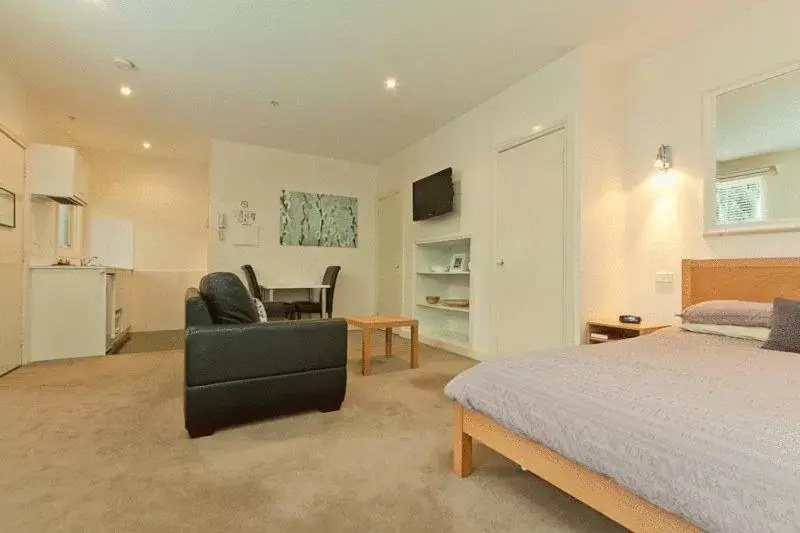 Living room in Sixty Two On Grey Serviced Apartments