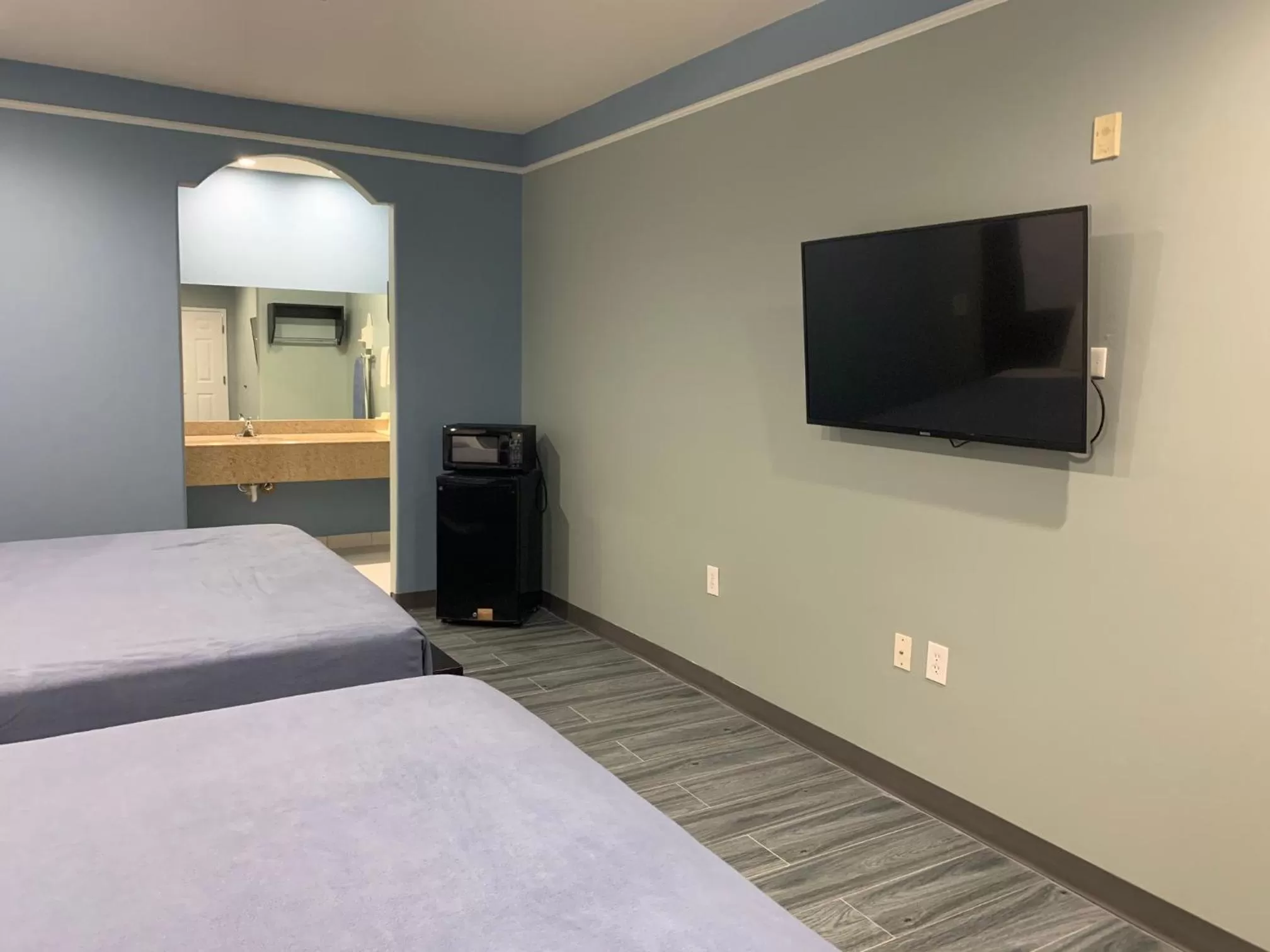 Bed in Crystal Suites