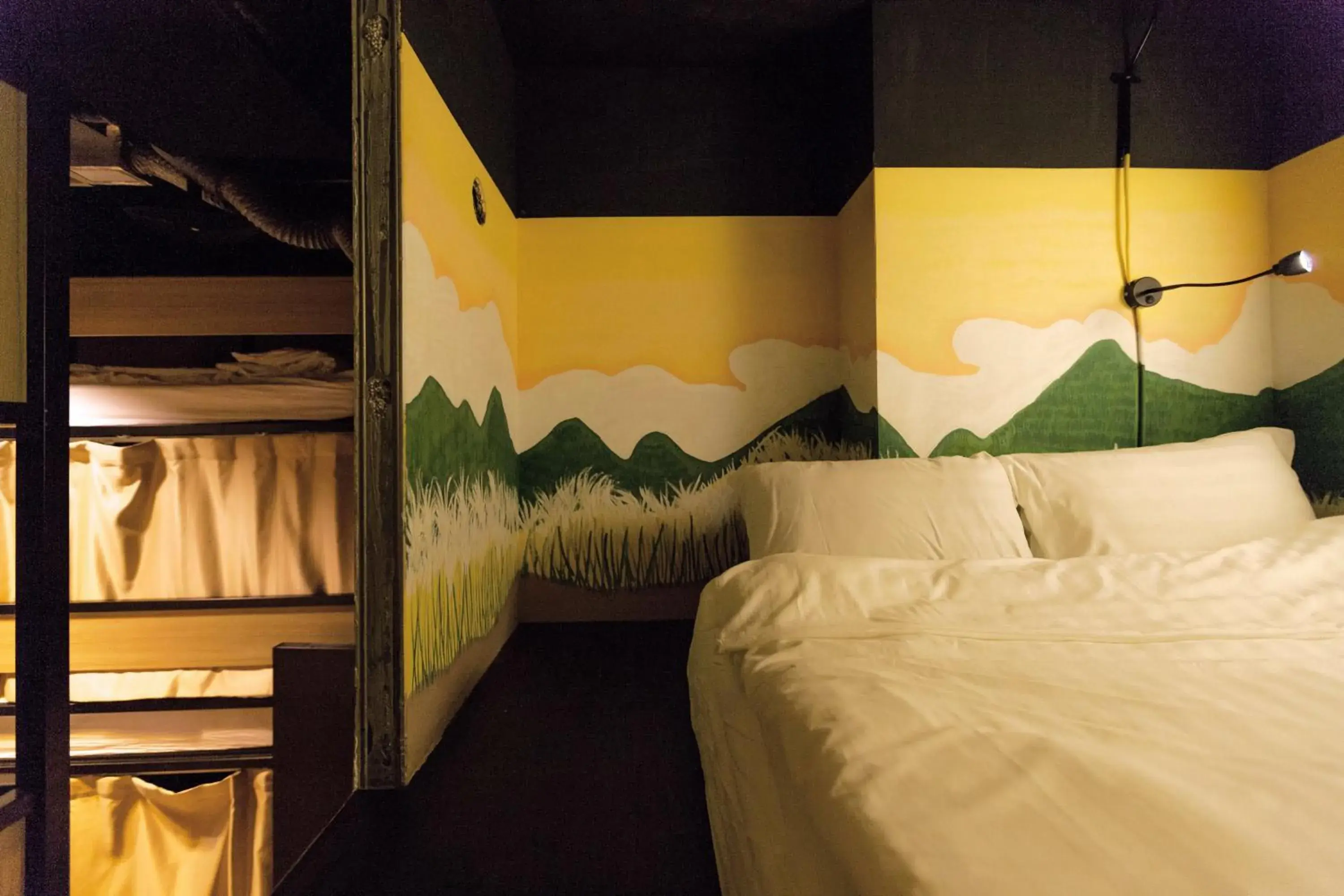 bunk bed, Bed in Angels Hostel Taipei Ximen