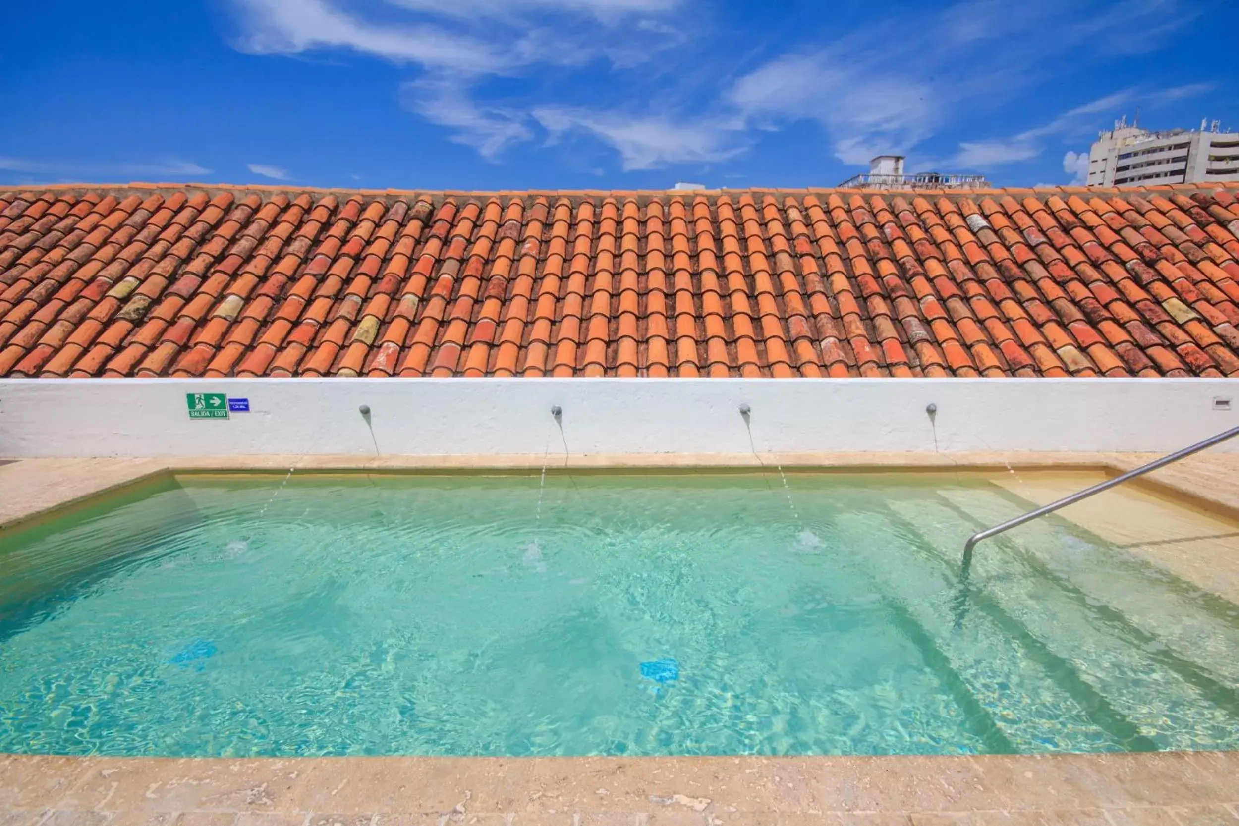 Swimming Pool in Hotel Boutique Casa del Coliseo