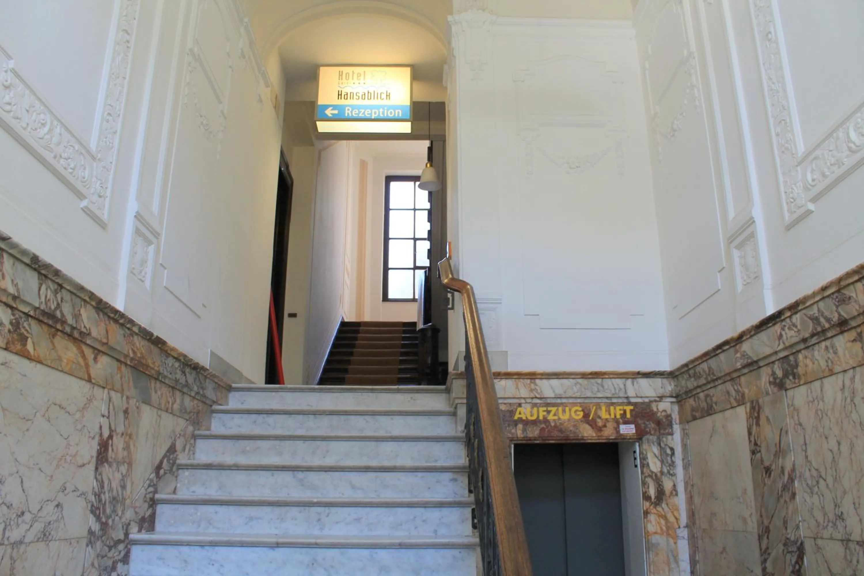 Decorative detail in Hotel Hansablick