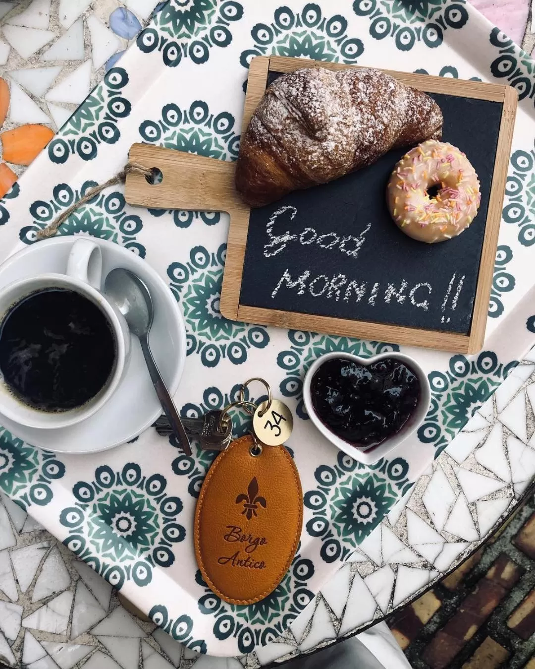 Food and drinks in Hotel Borgo Antico