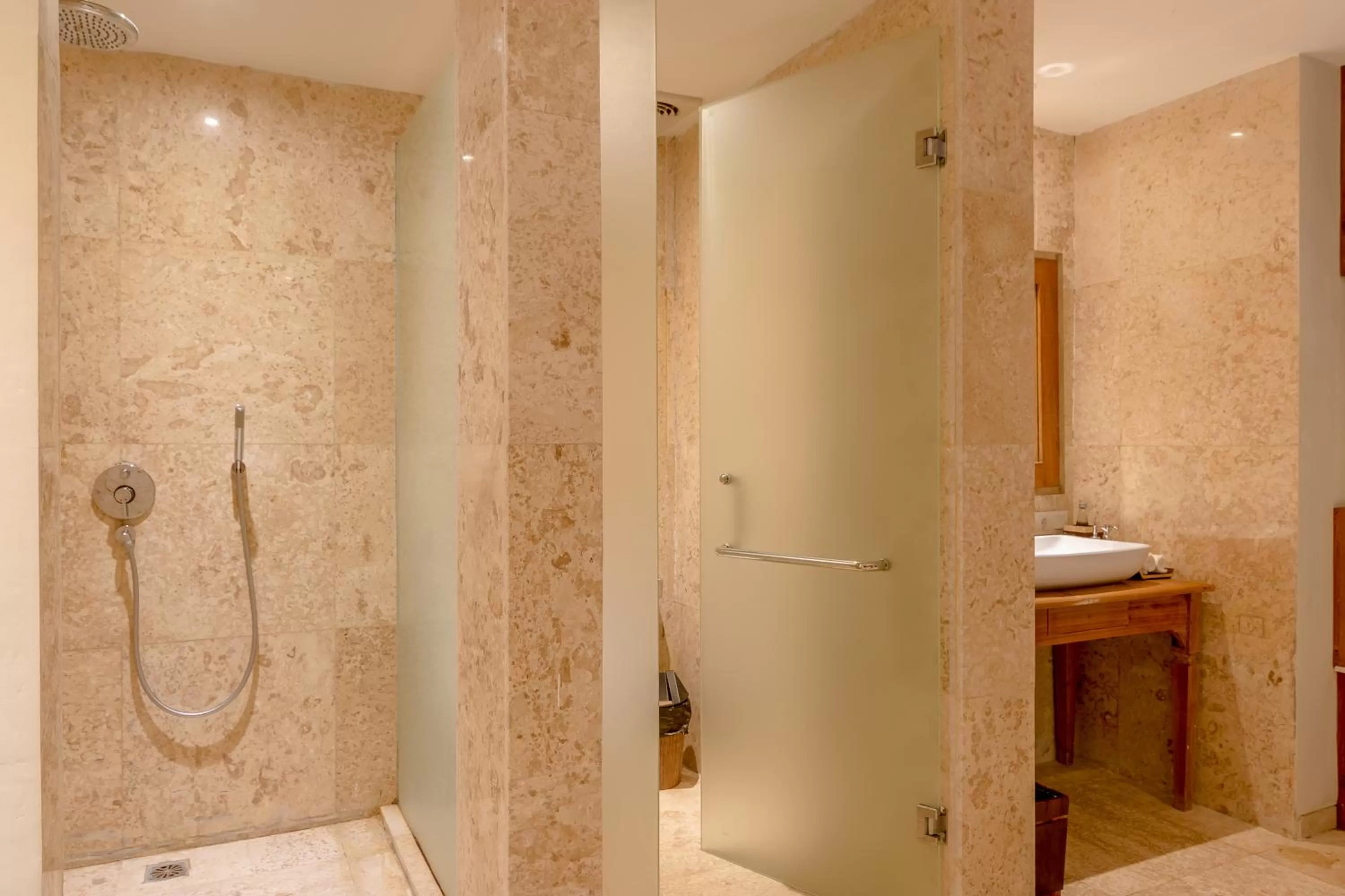 Shower in Puri Sebali Resort