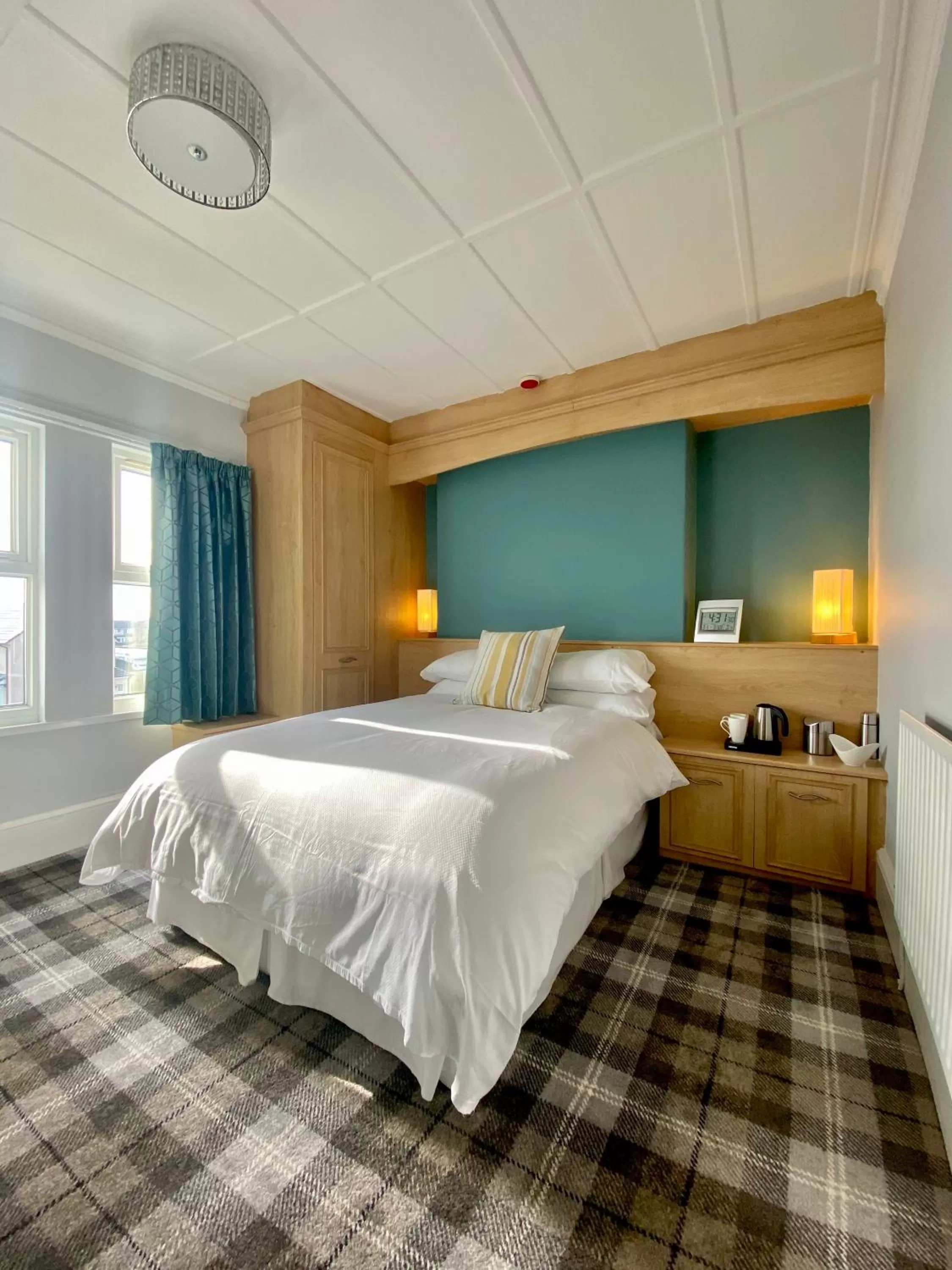 Bed in Cumbrian Lodge