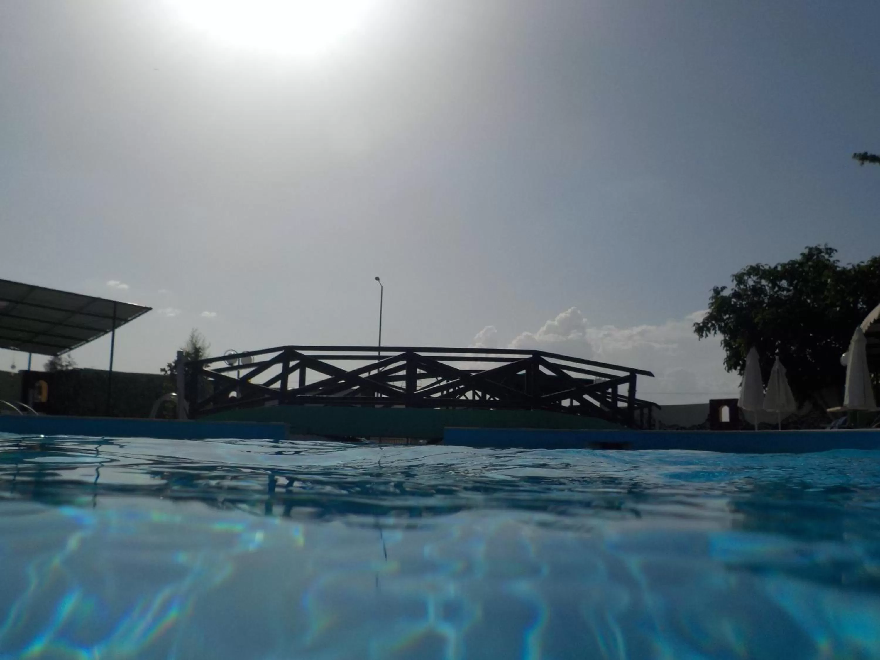 Swimming pool in Achillion Palace