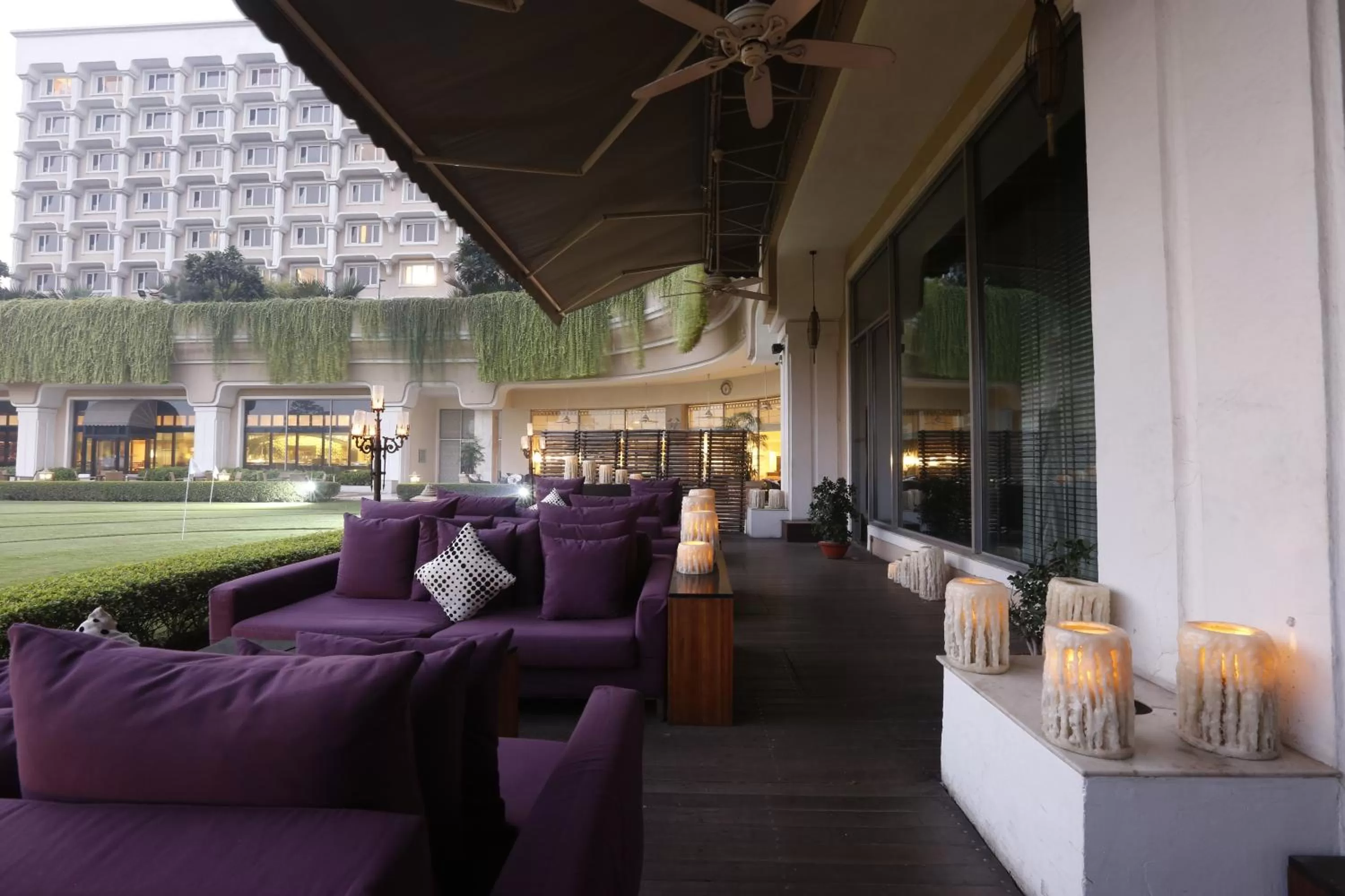 Patio in Taj Palace, New Delhi