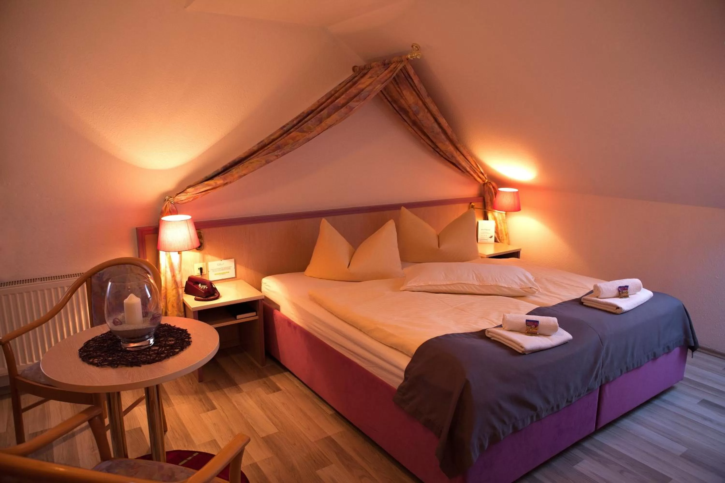 Bed in Hotel & Restaurant Alte Molkerei Kölleda