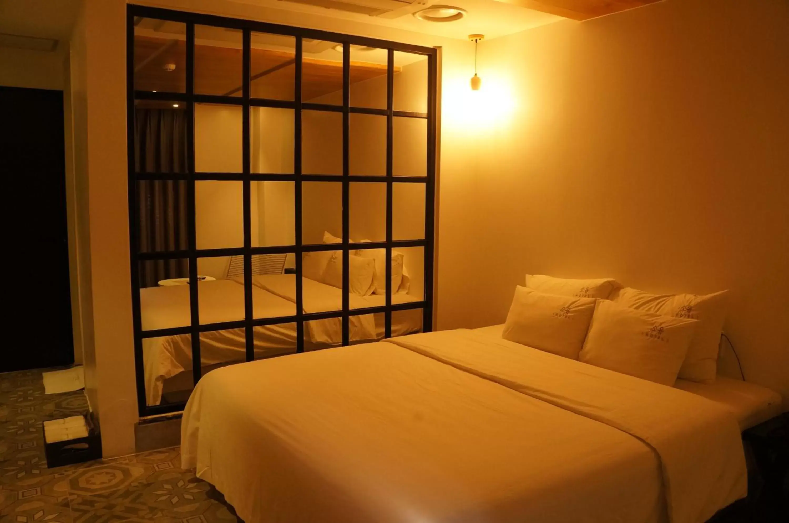 Bed in SOYU Hotel