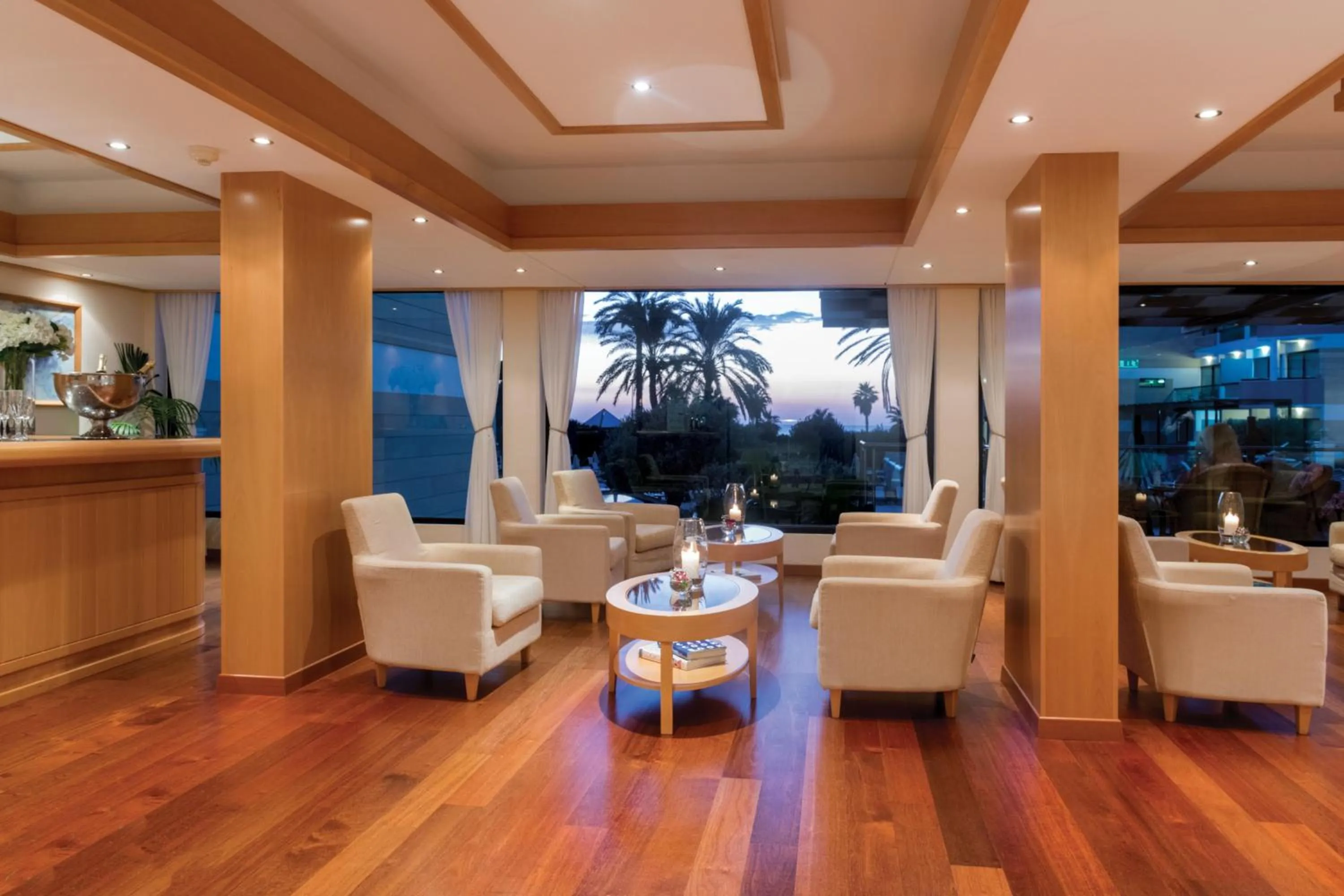 Lounge or bar in Constantinou Bros Asimina Suites Hotel