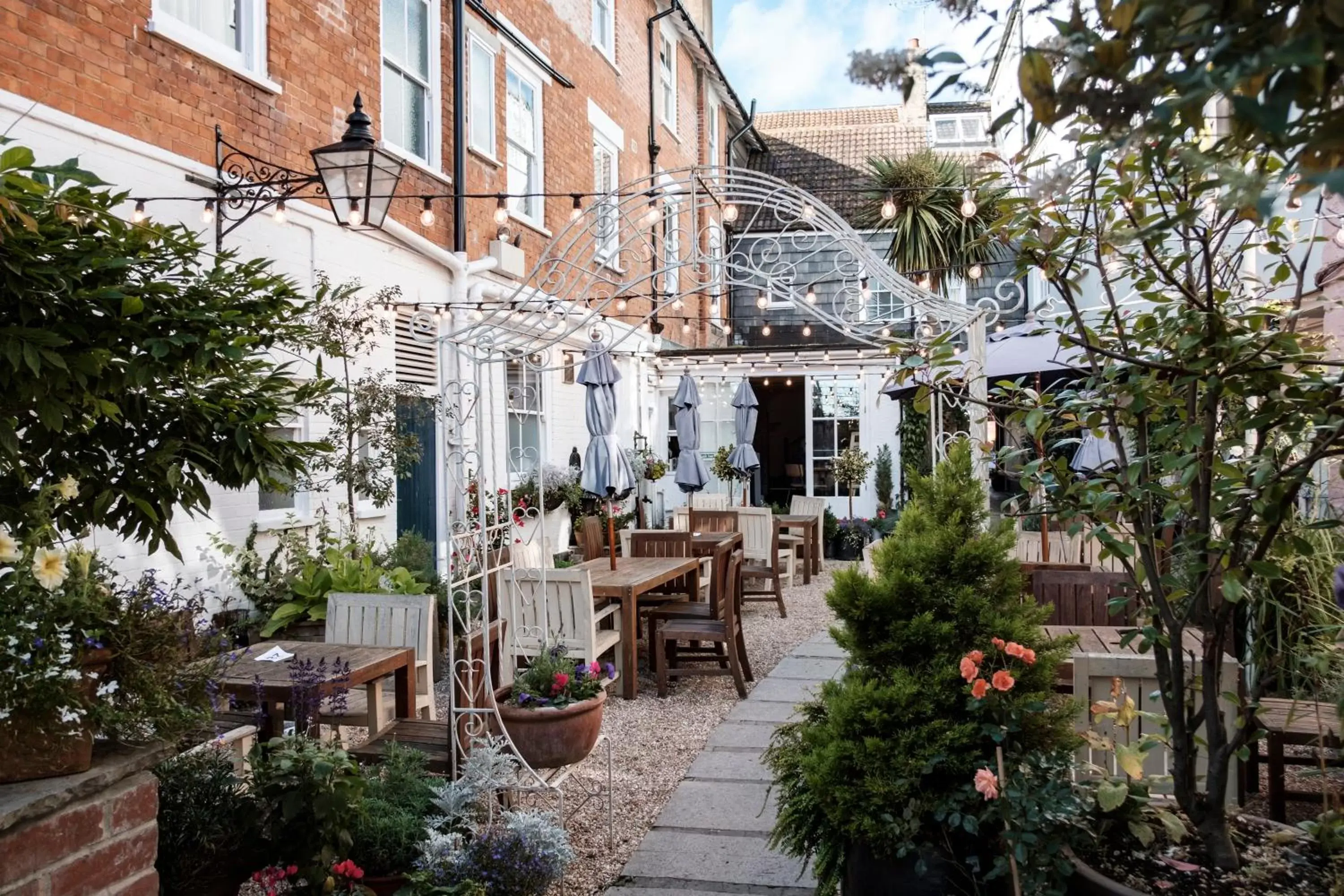 Garden in The Bull Hotel