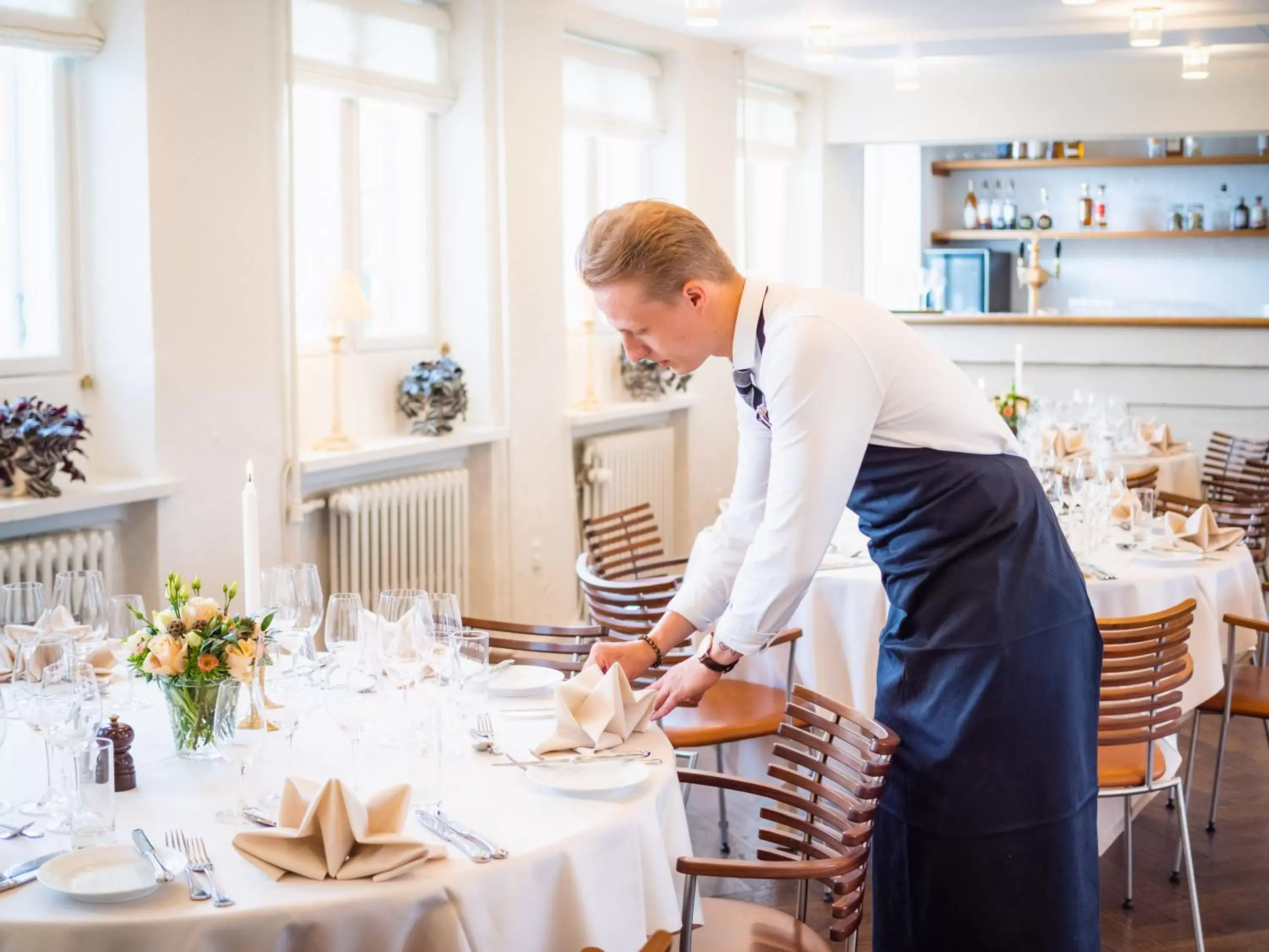 Restaurant/Places to Eat in Hotel Knudsens Gaard