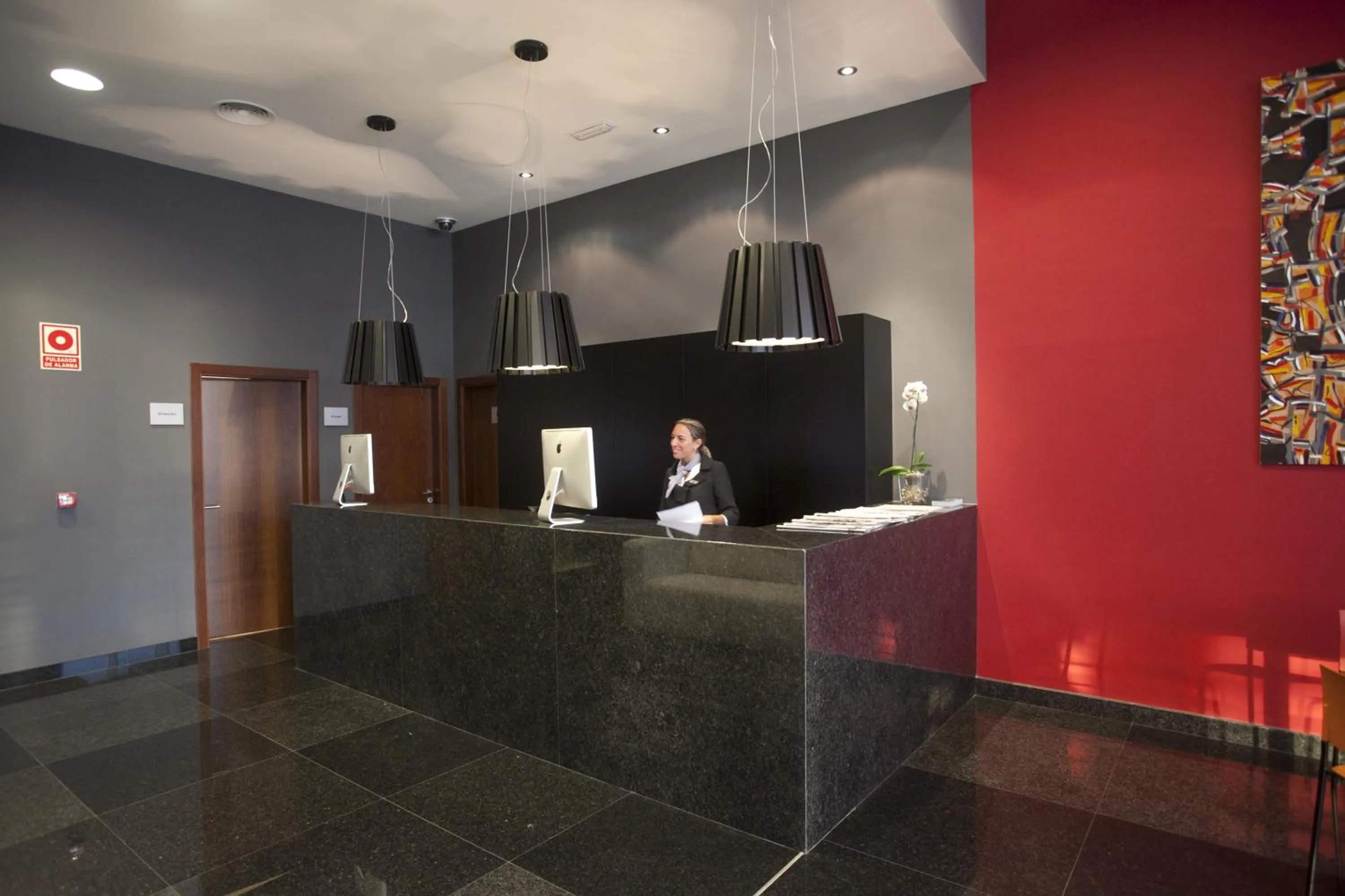 Lobby or reception in Hotel Carris Marineda