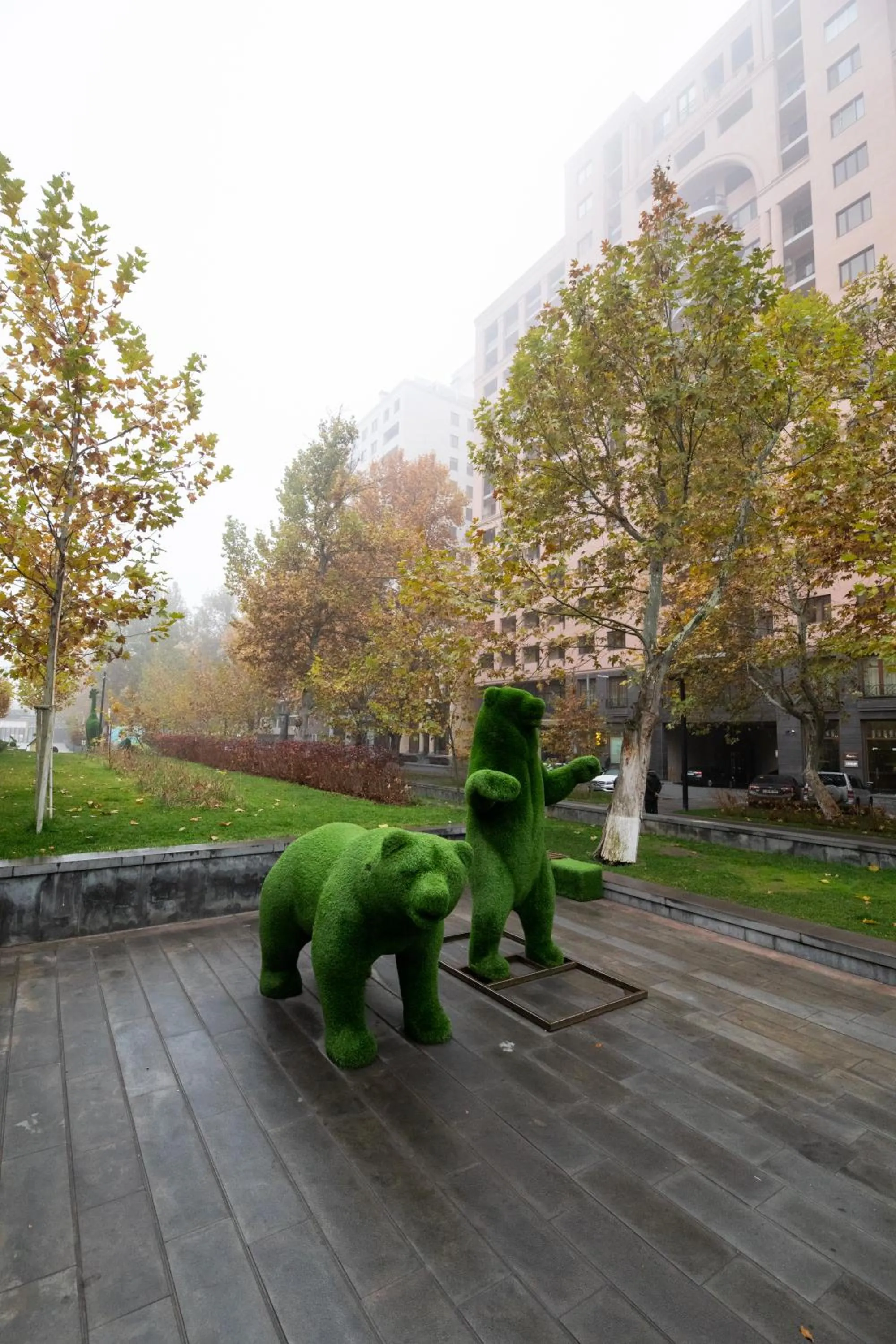 Garden in Diamond Hotel Yerevan