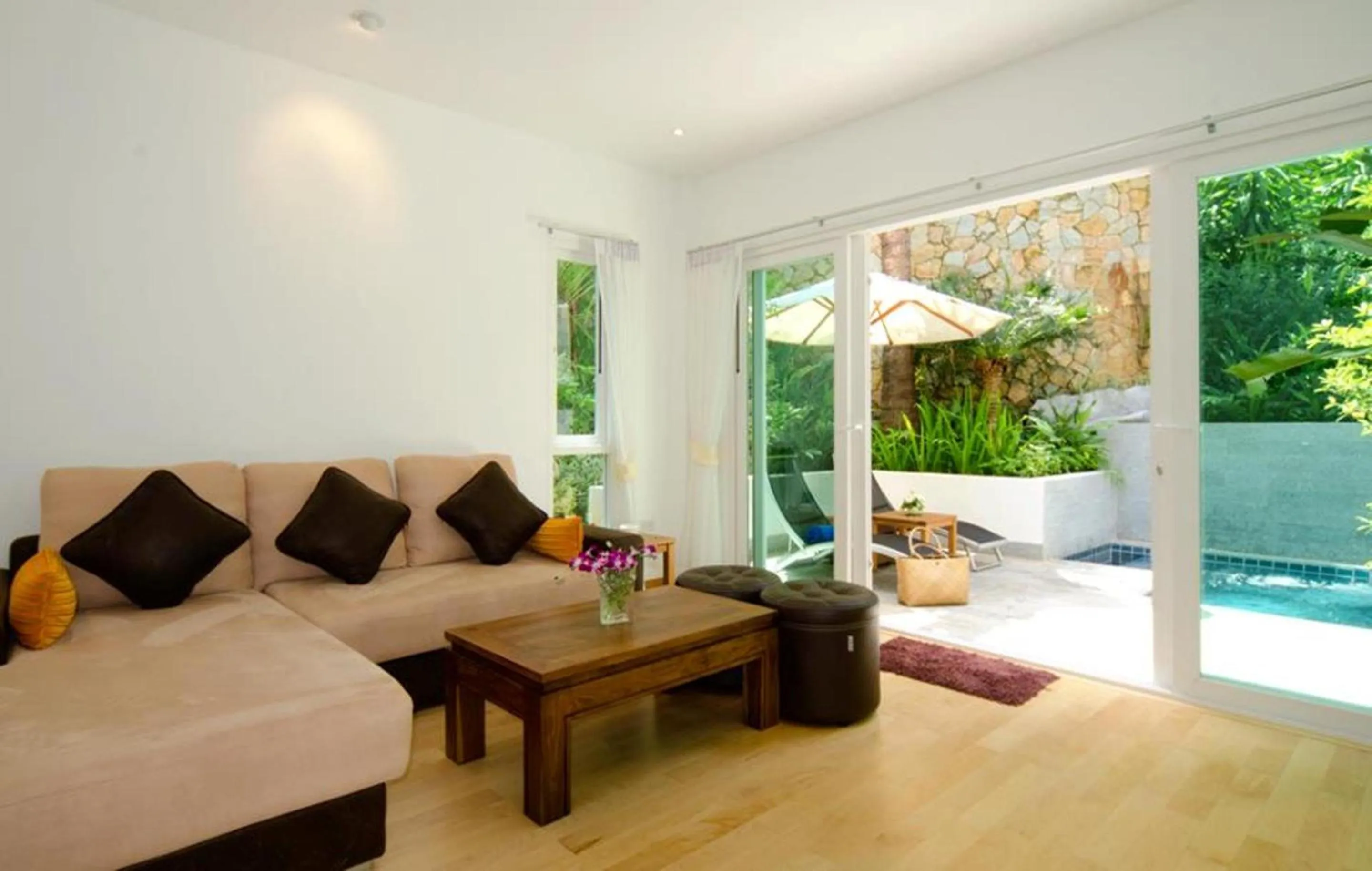 Seating area in Nakamanda Resort and Spa