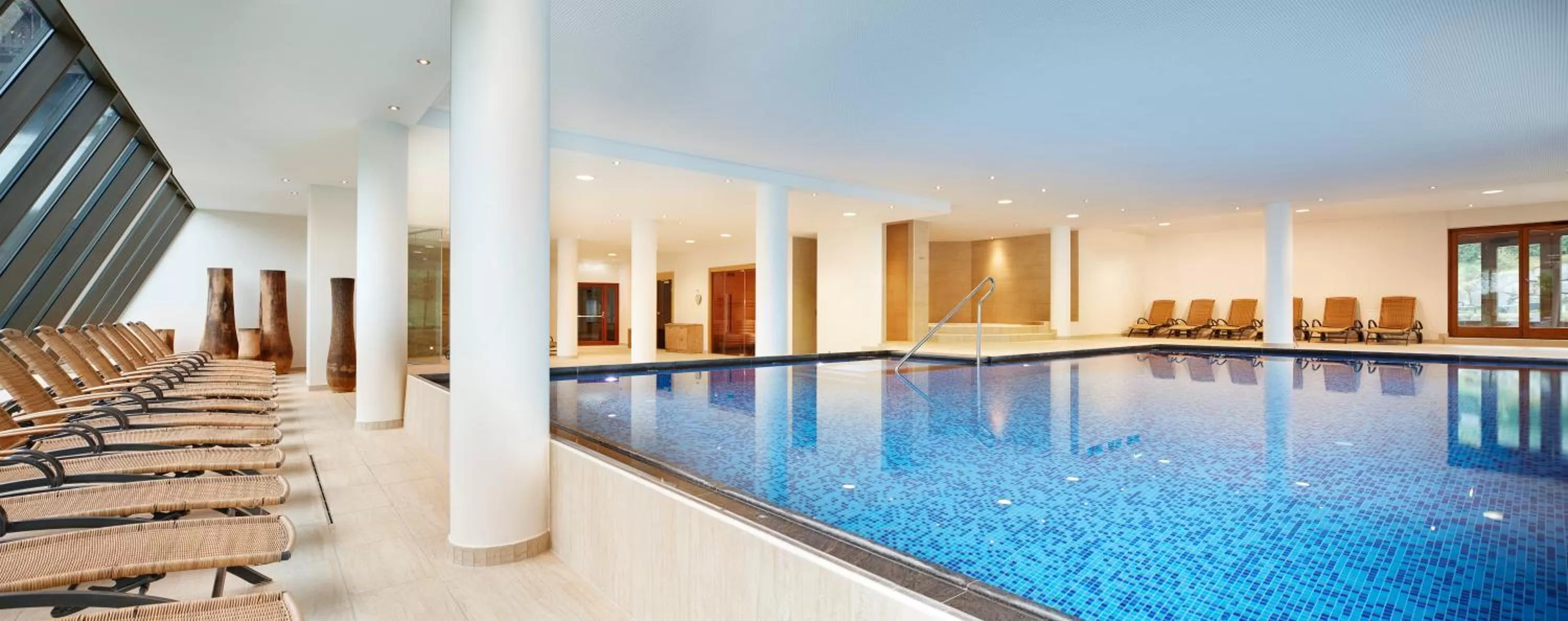 Swimming pool in Das Alpenhaus Kaprun