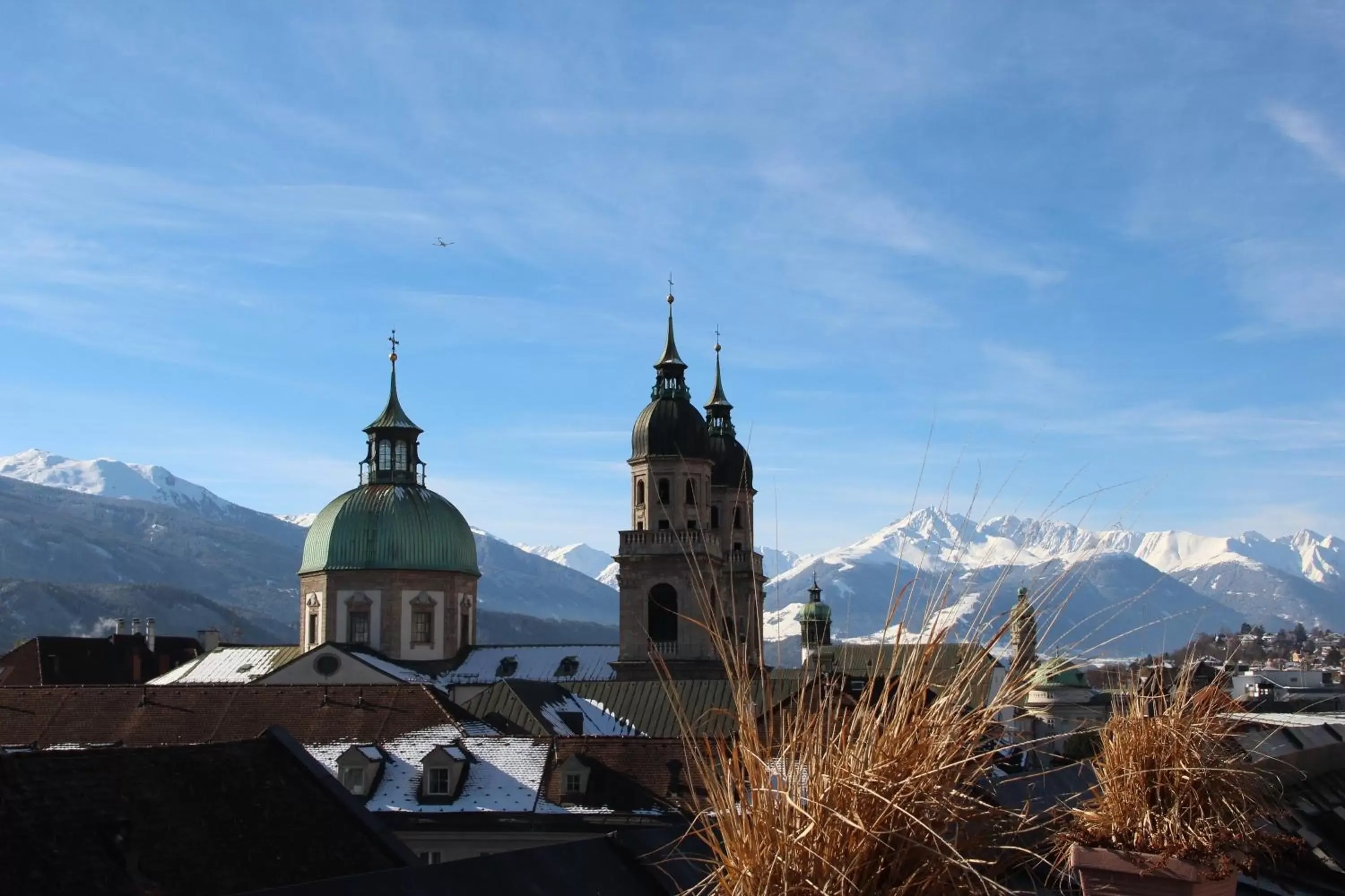 City view in Hotel Schwarzer Adler Innsbruck
