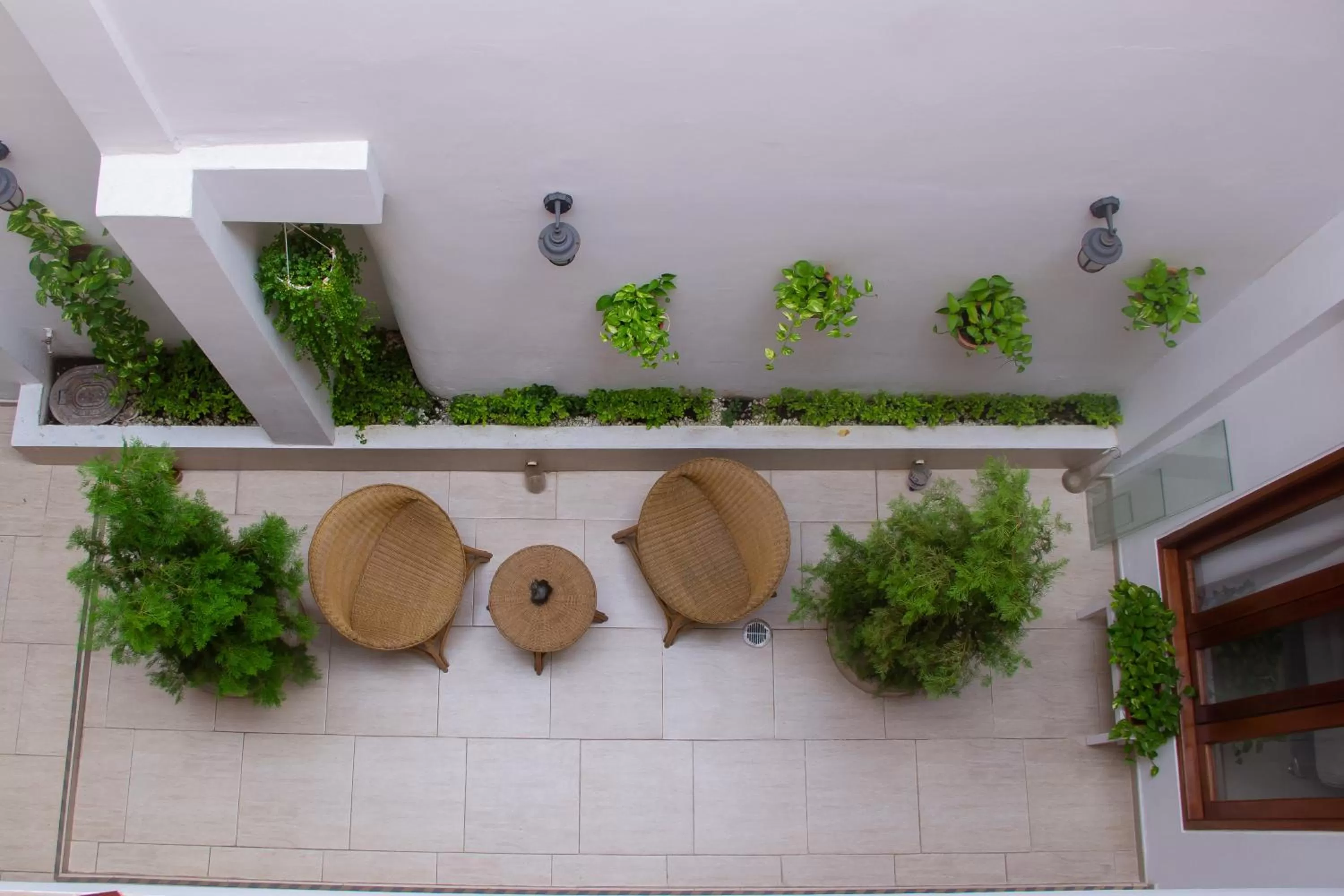 Balcony/Terrace in Akel House Hotel