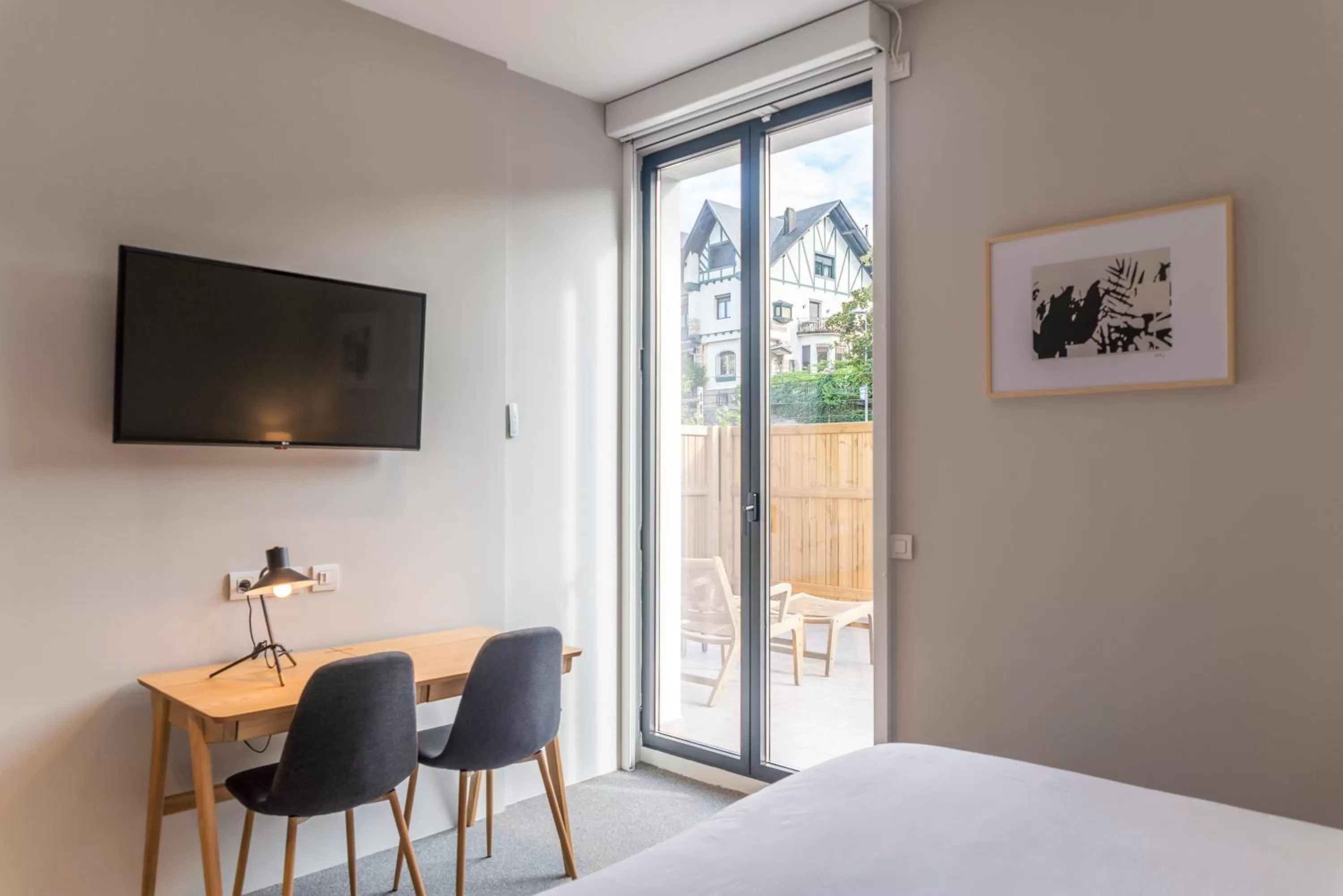 TV and multimedia, Bed in Bidaia Boutique Hotel