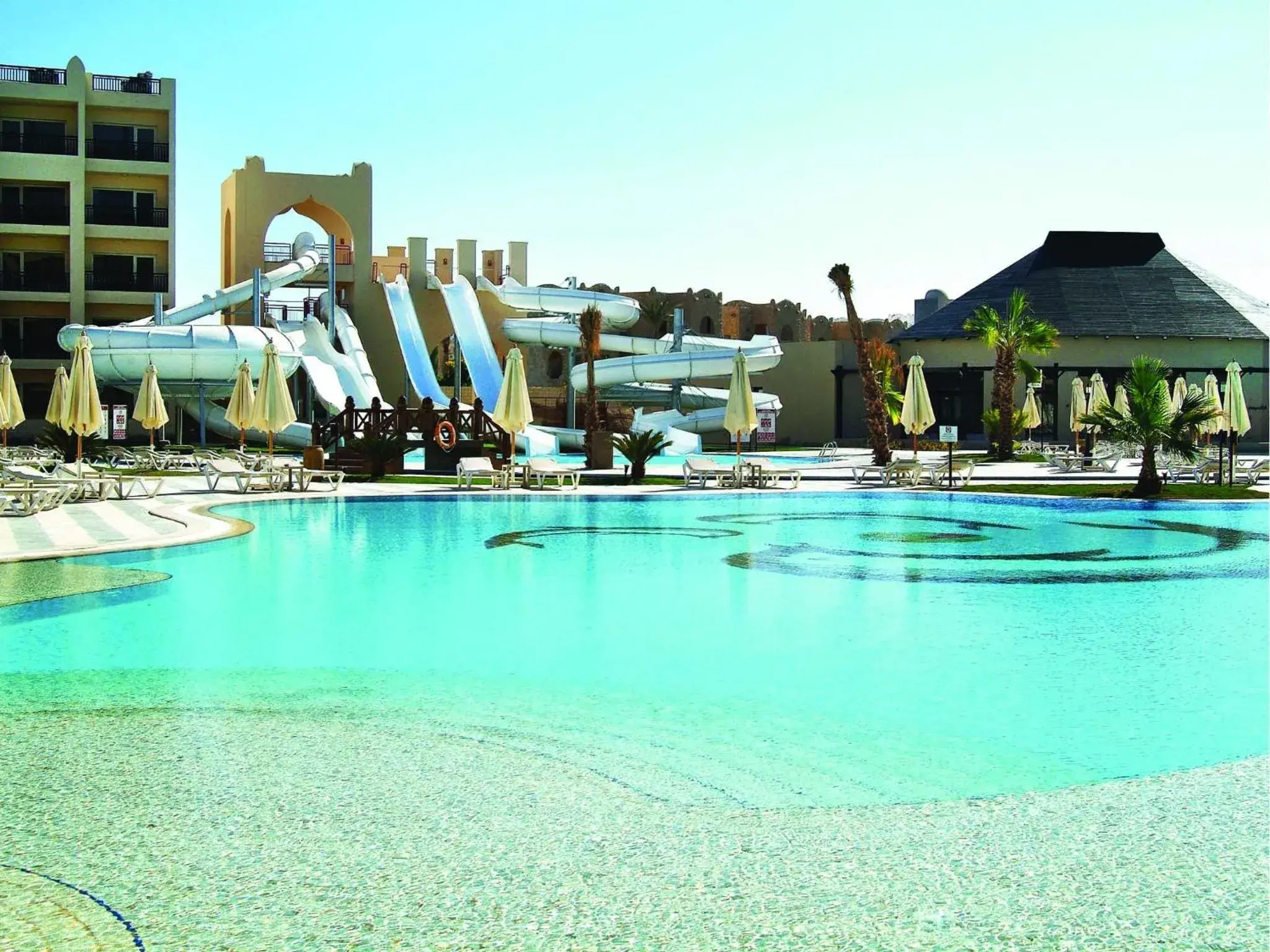 Aqua park, Swimming Pool in Steigenberger Aqua Magic Red Sea