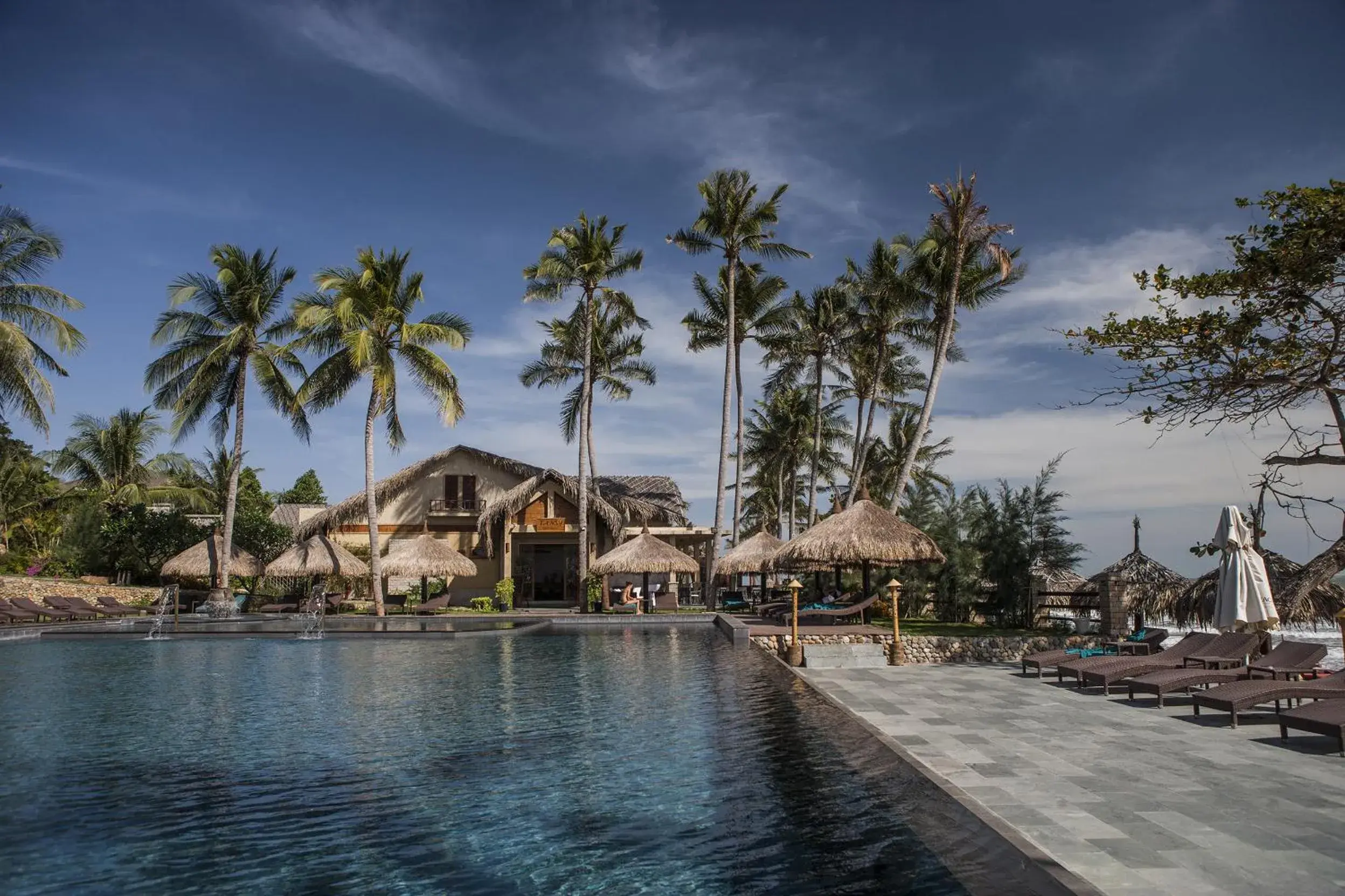 Swimming Pool in Aroma Beach Resort and Spa