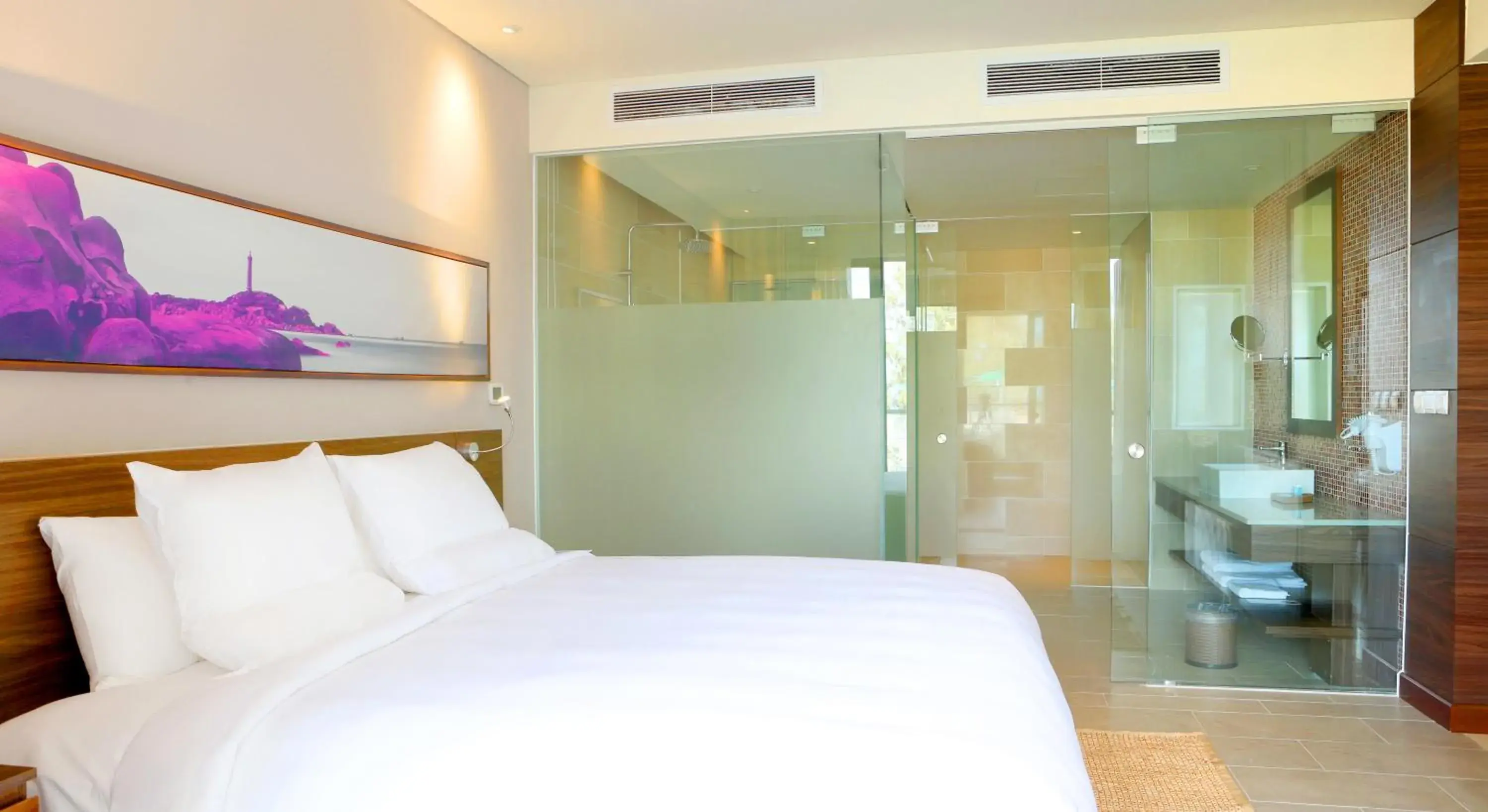 Bathroom, Bed in Novotel Phu Quoc Resort