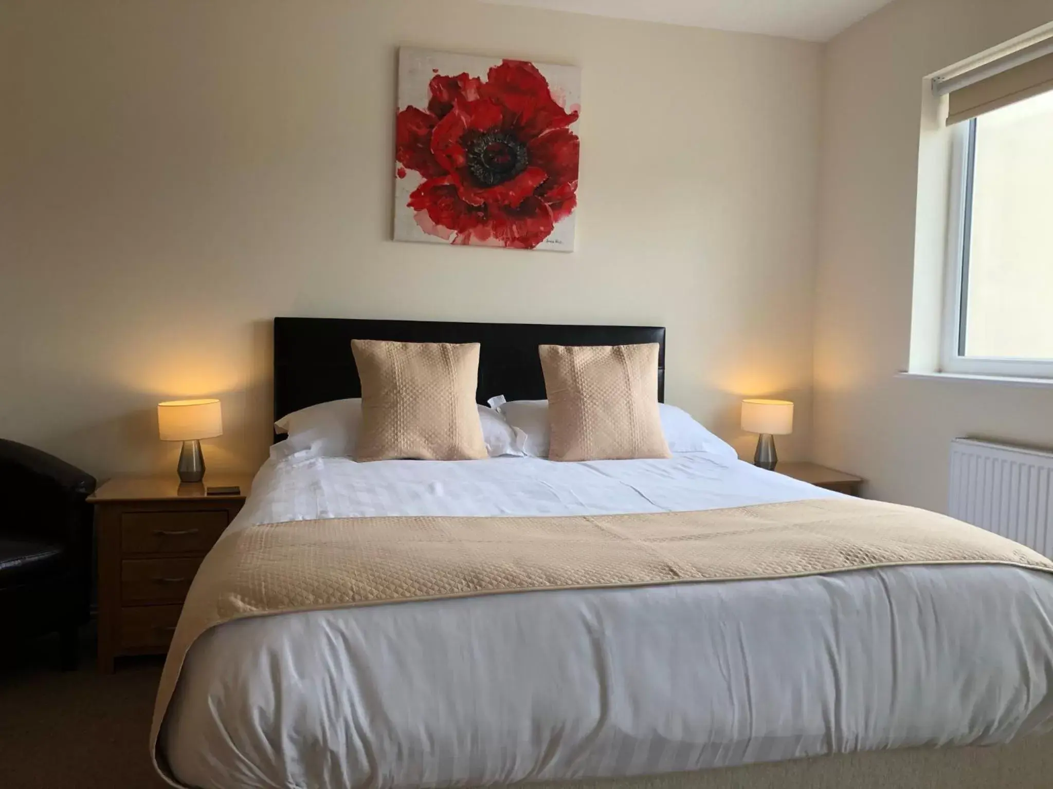 Bedroom, Bed in Fir Tree Barn