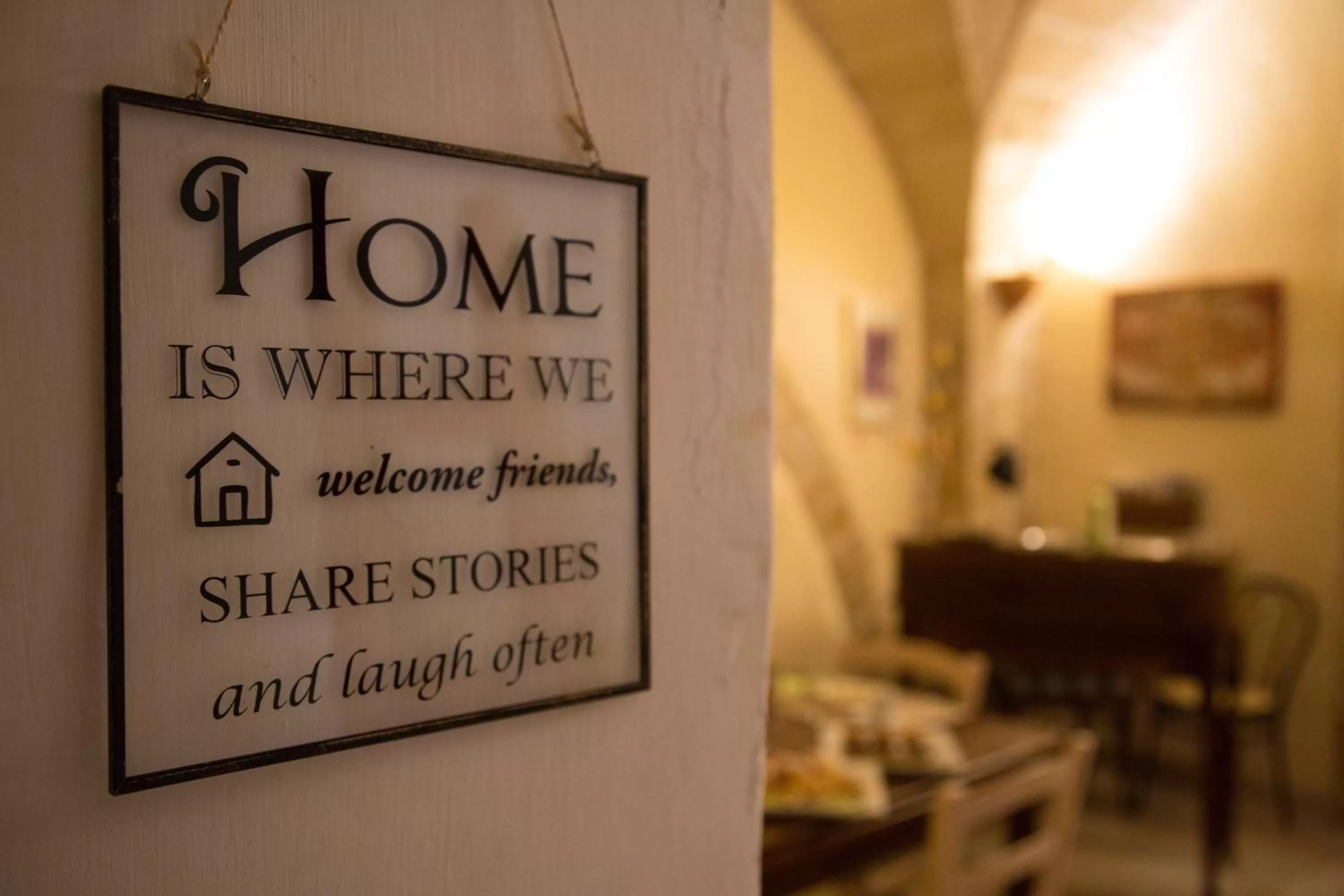 Communal lounge/ TV room in Antiche Volte B&B