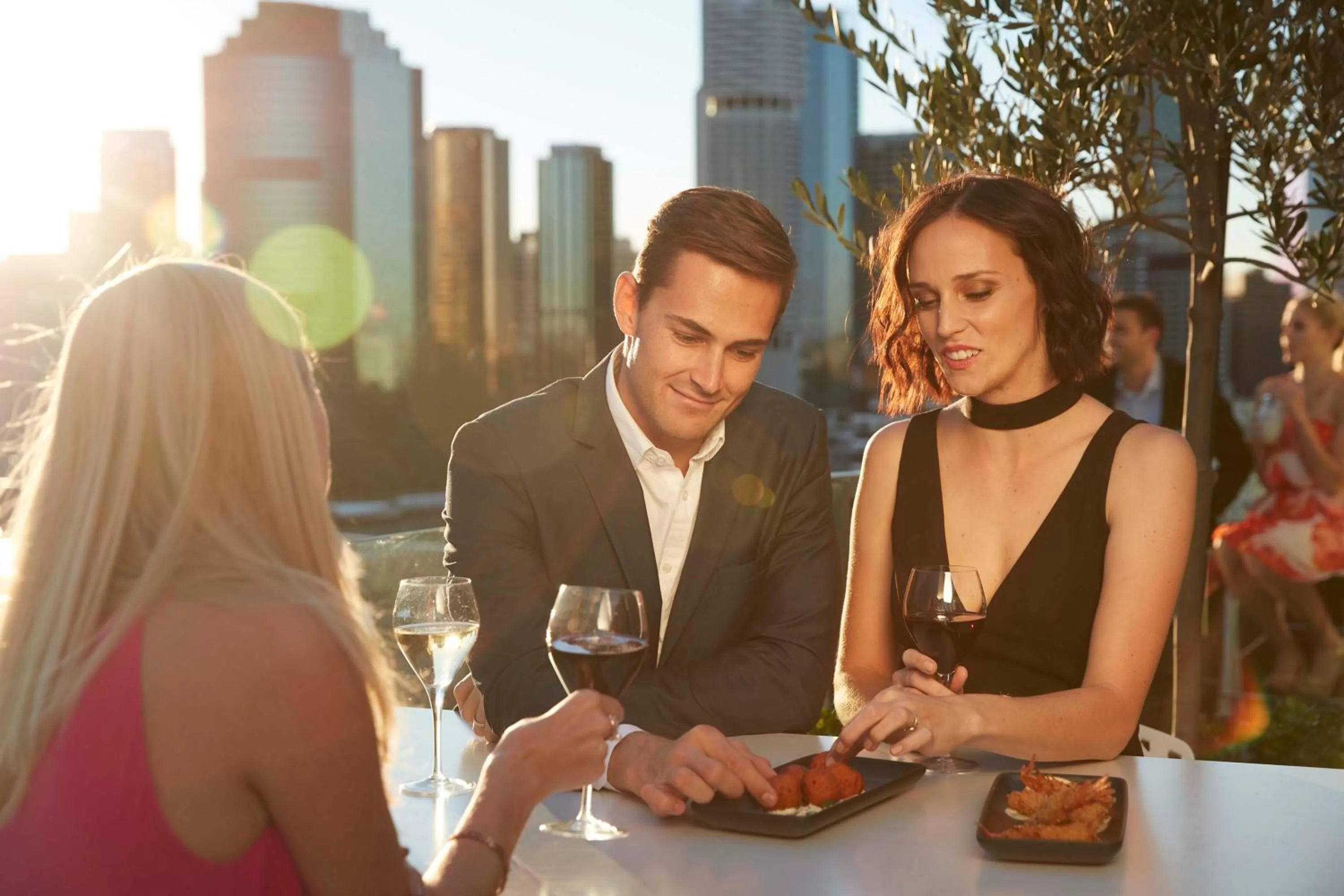 People in The Point Brisbane Hotel