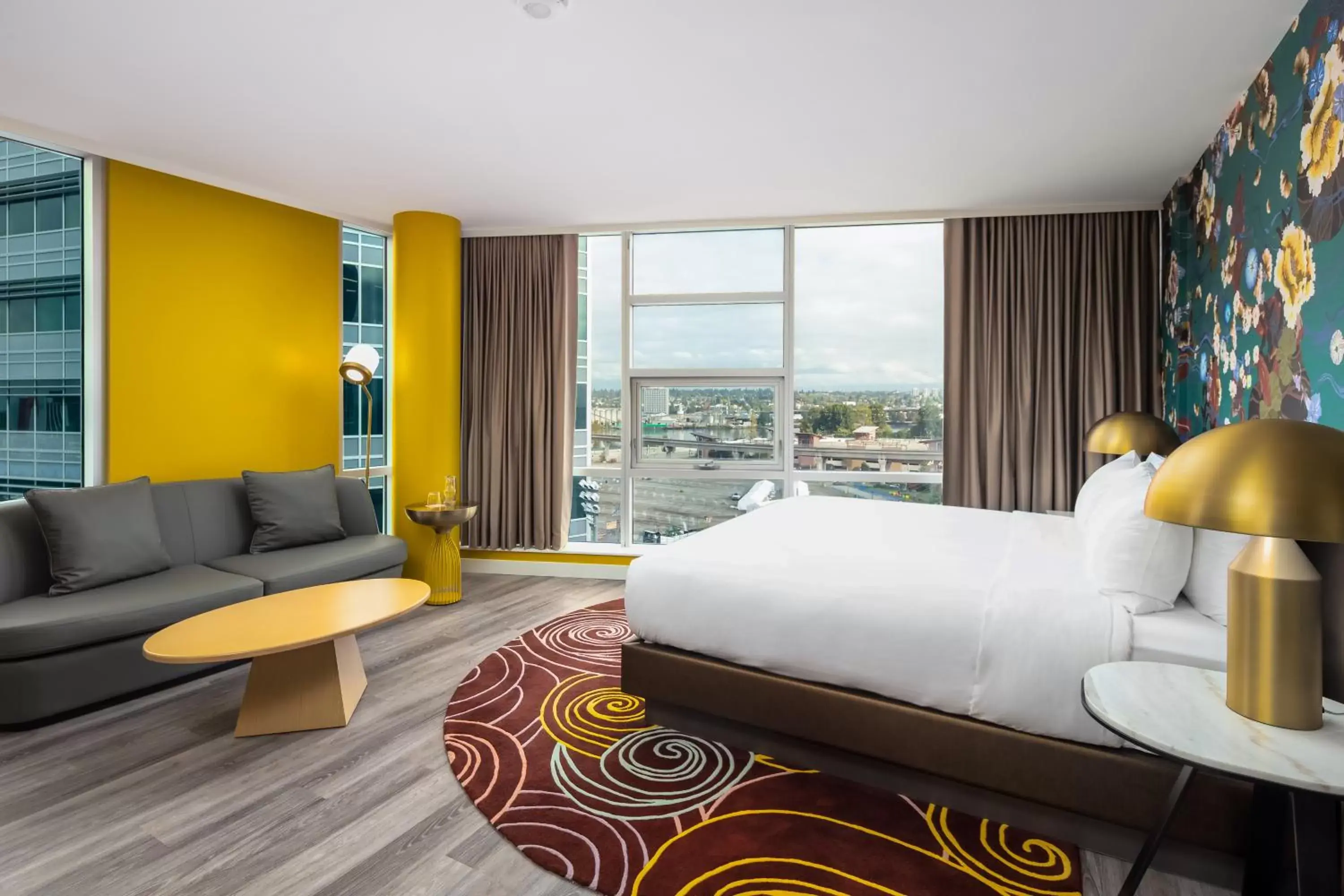 View (from property/room), Bed in Versante Hotel View (from property/room), Bed in Versante Hotel