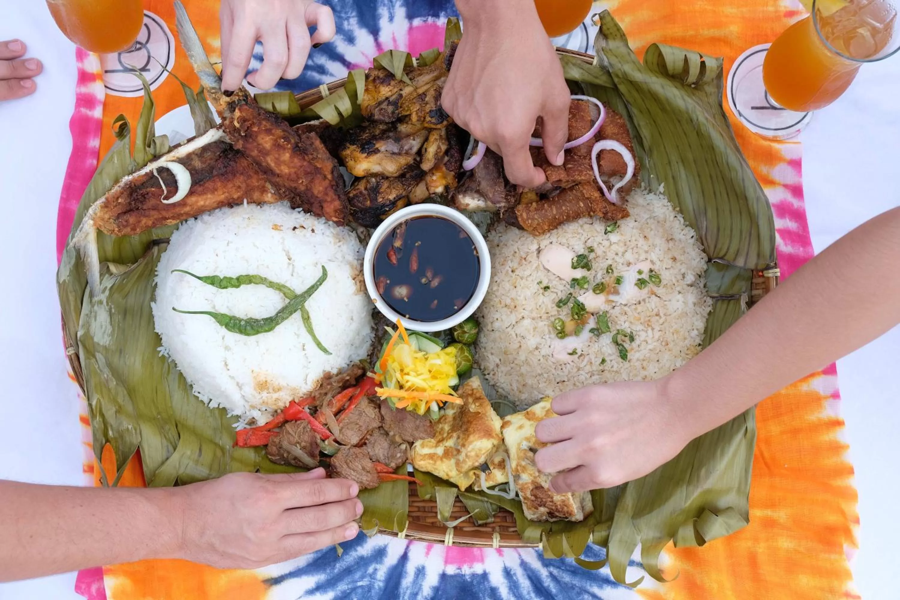 Food and drinks in BE Resort Mactan