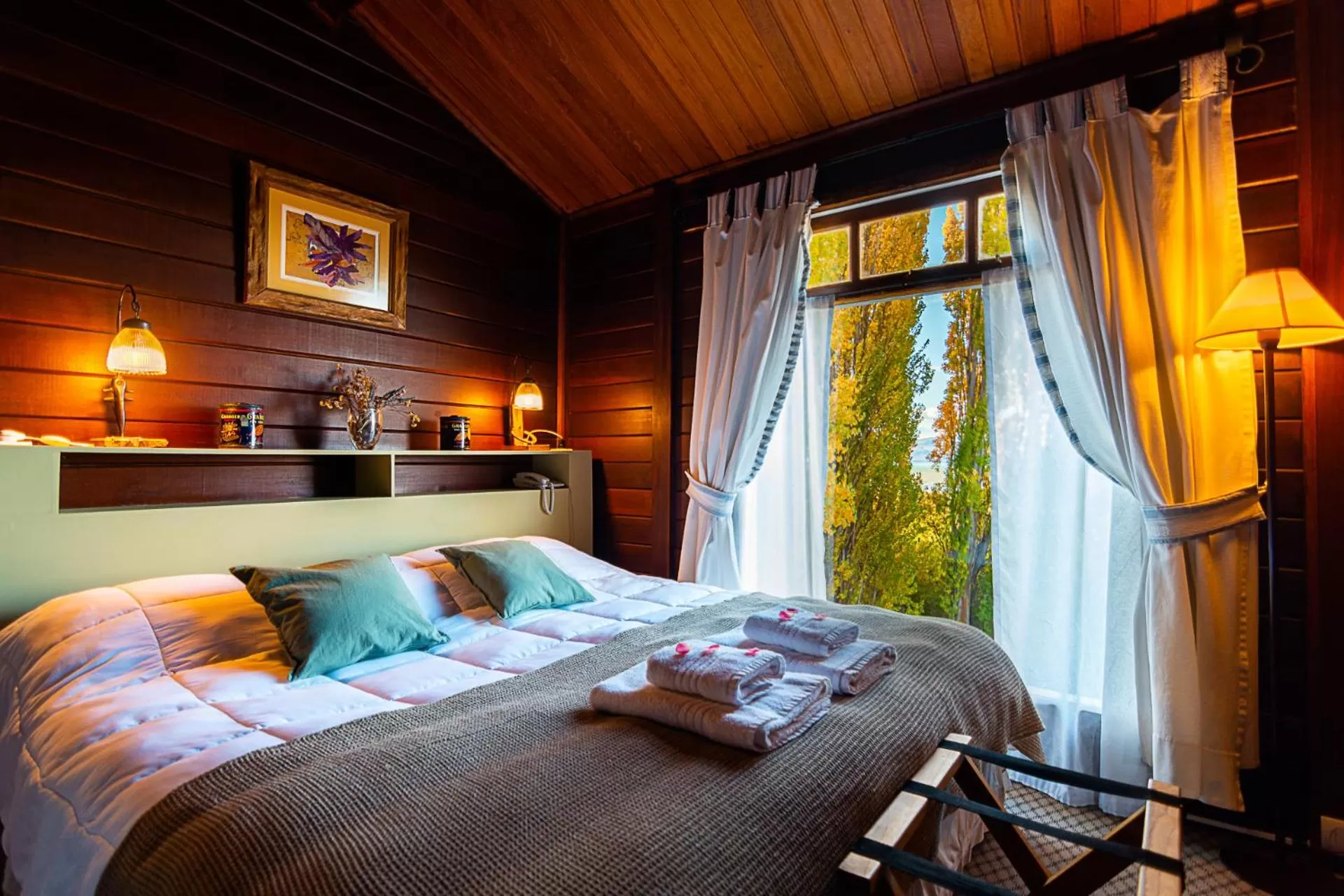 Bed in Hostería El Galpón Del Glaciar