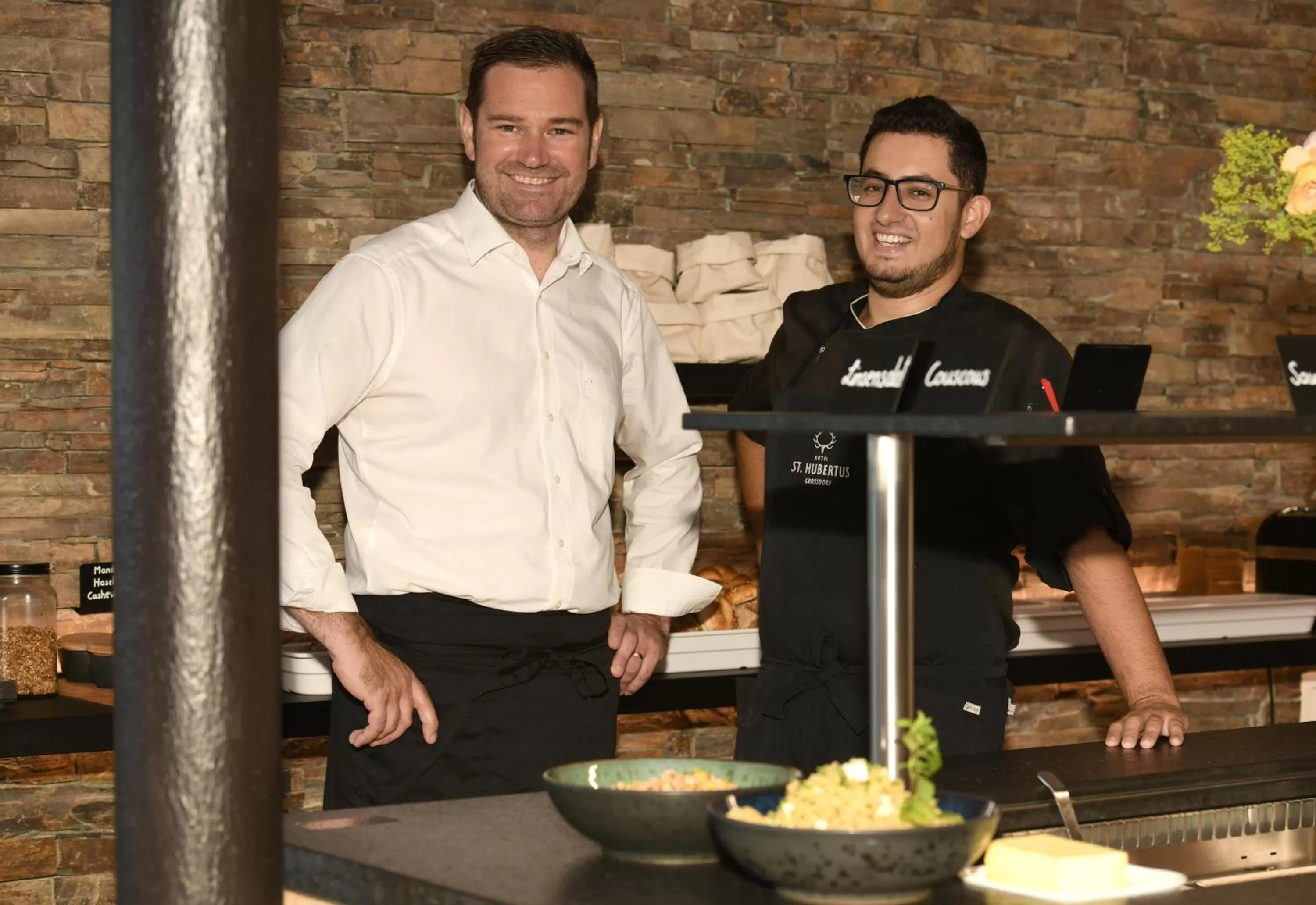 Buffet breakfast in Hotel St Hubertus