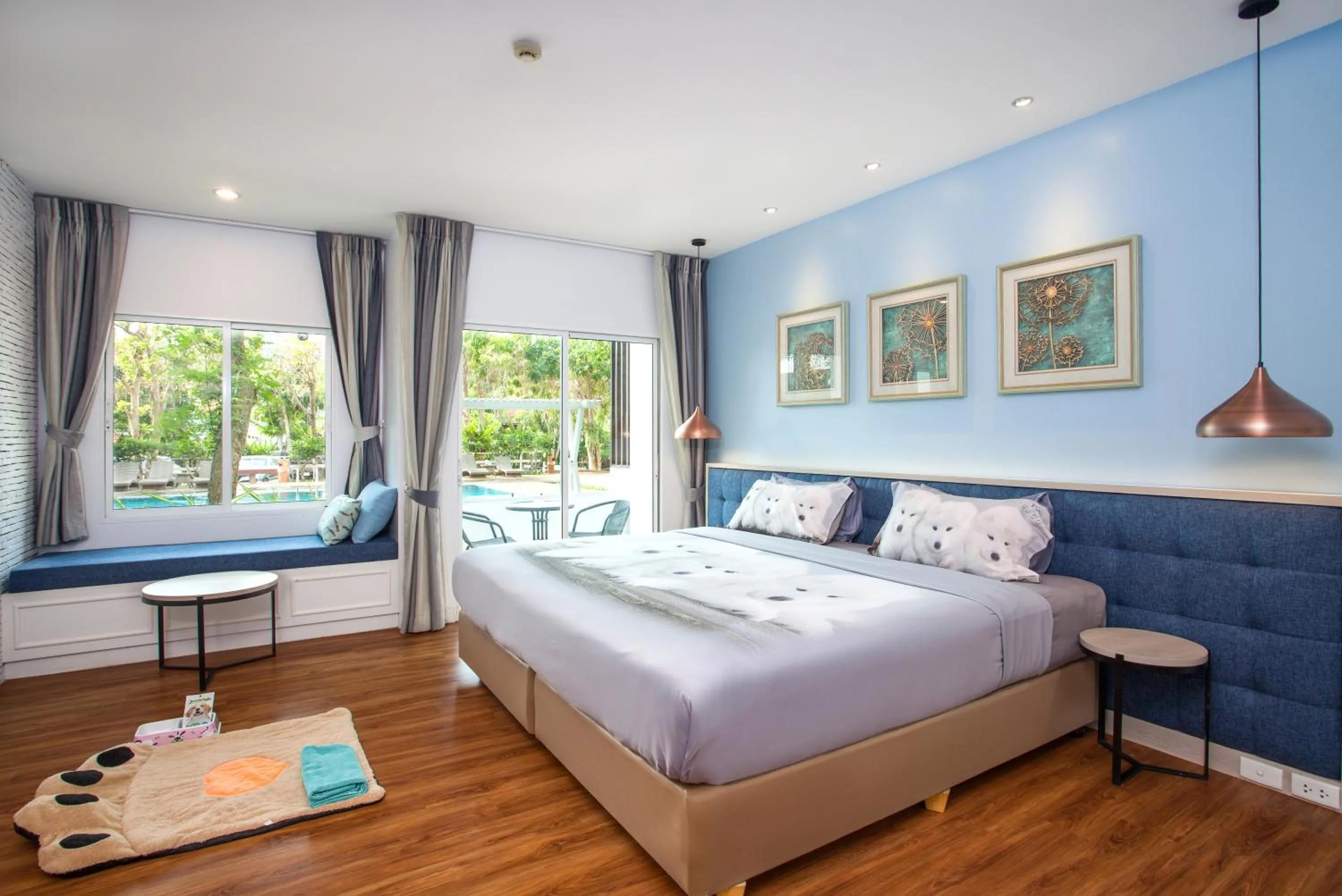 Photo of the whole room, Bed in Hill Fresco Hotel