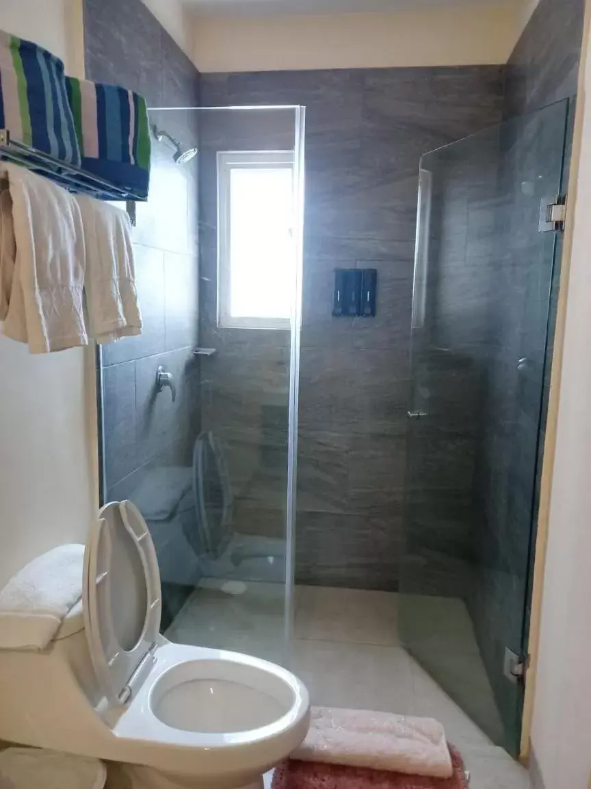 Shower, Bathroom in Villa Segovia
