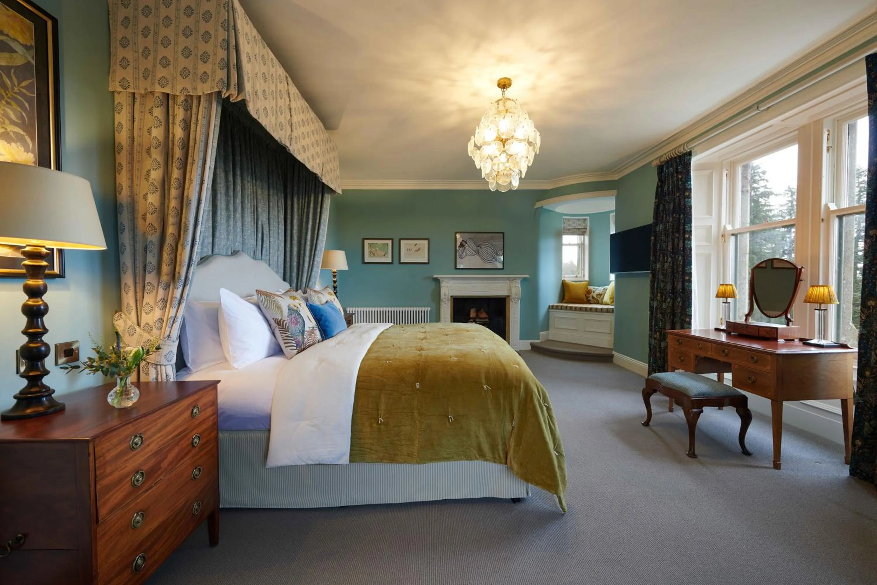 Bedroom, Bed in Cromlix