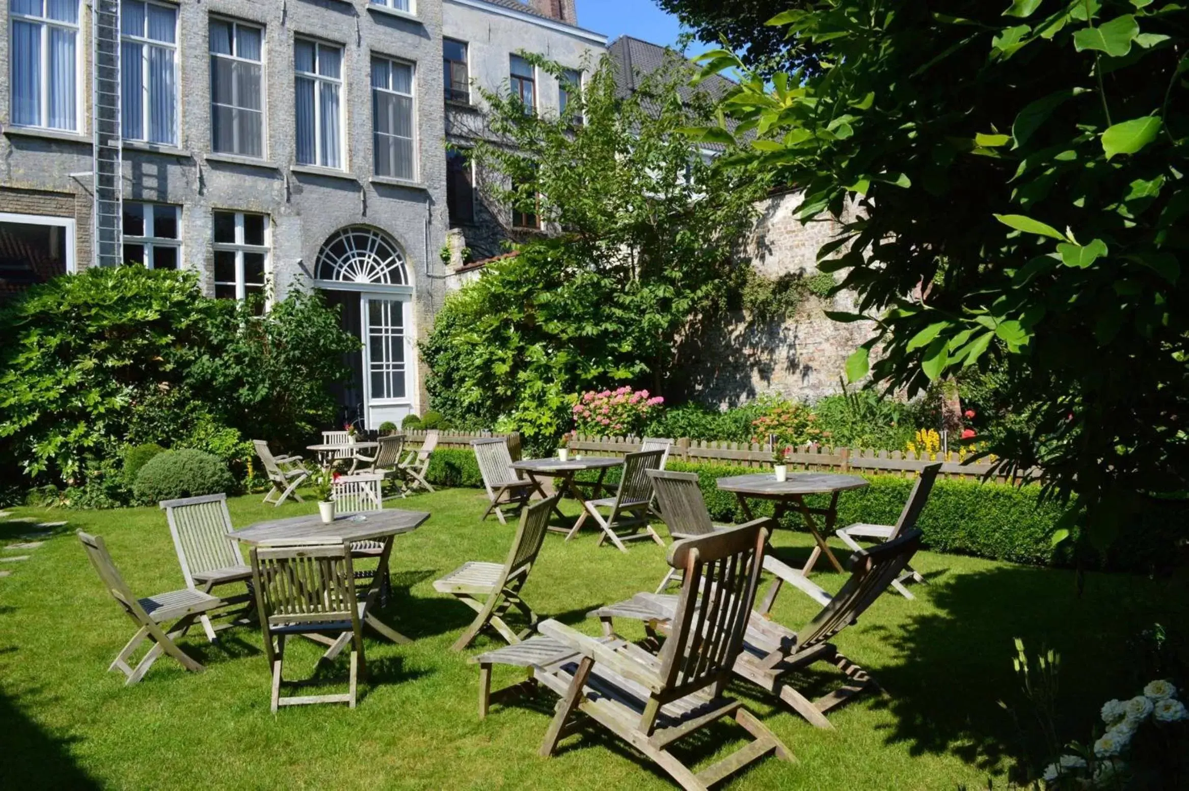 Garden in Hotel Patritius