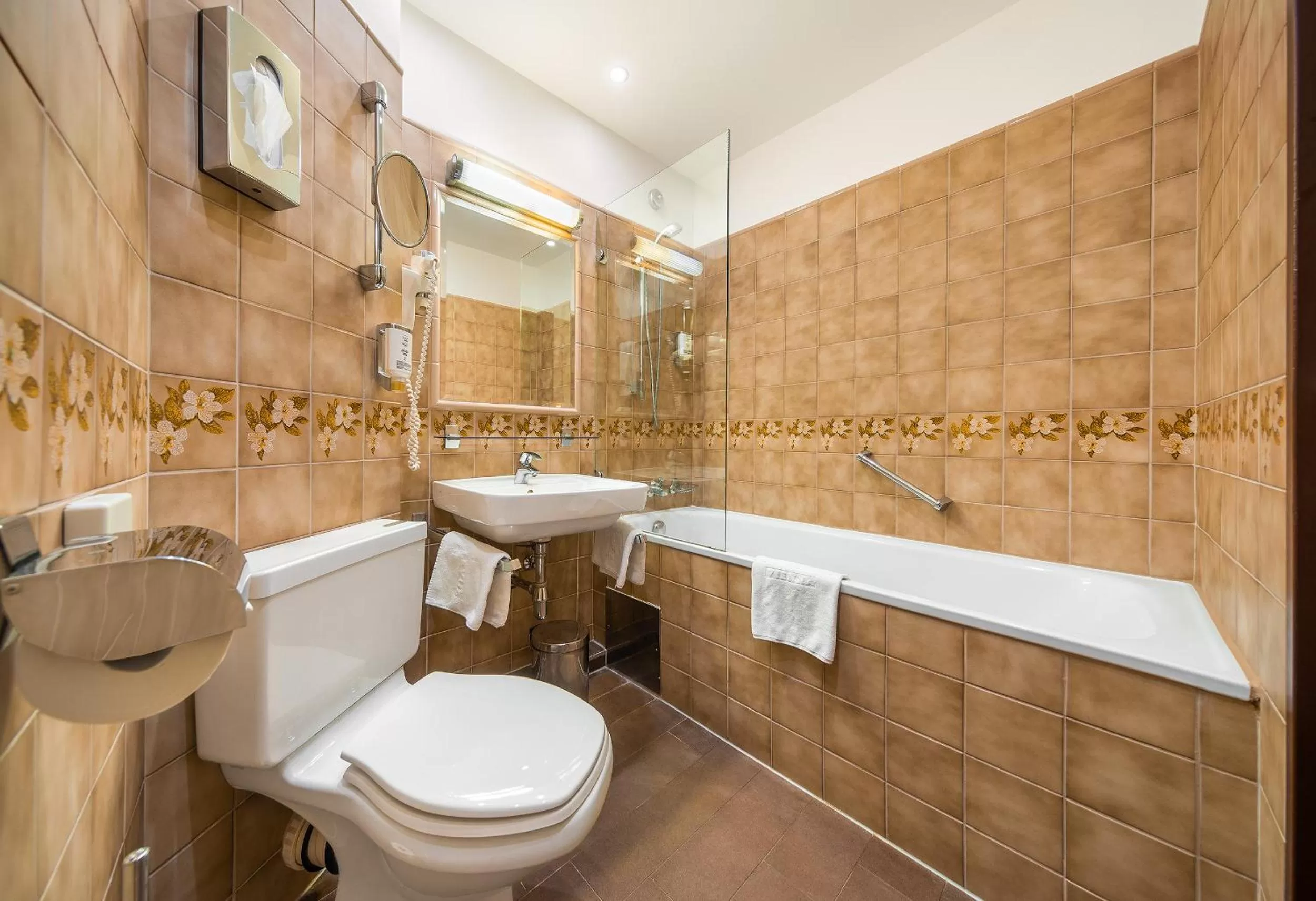 Toilet in Hotel Bellevue Wien