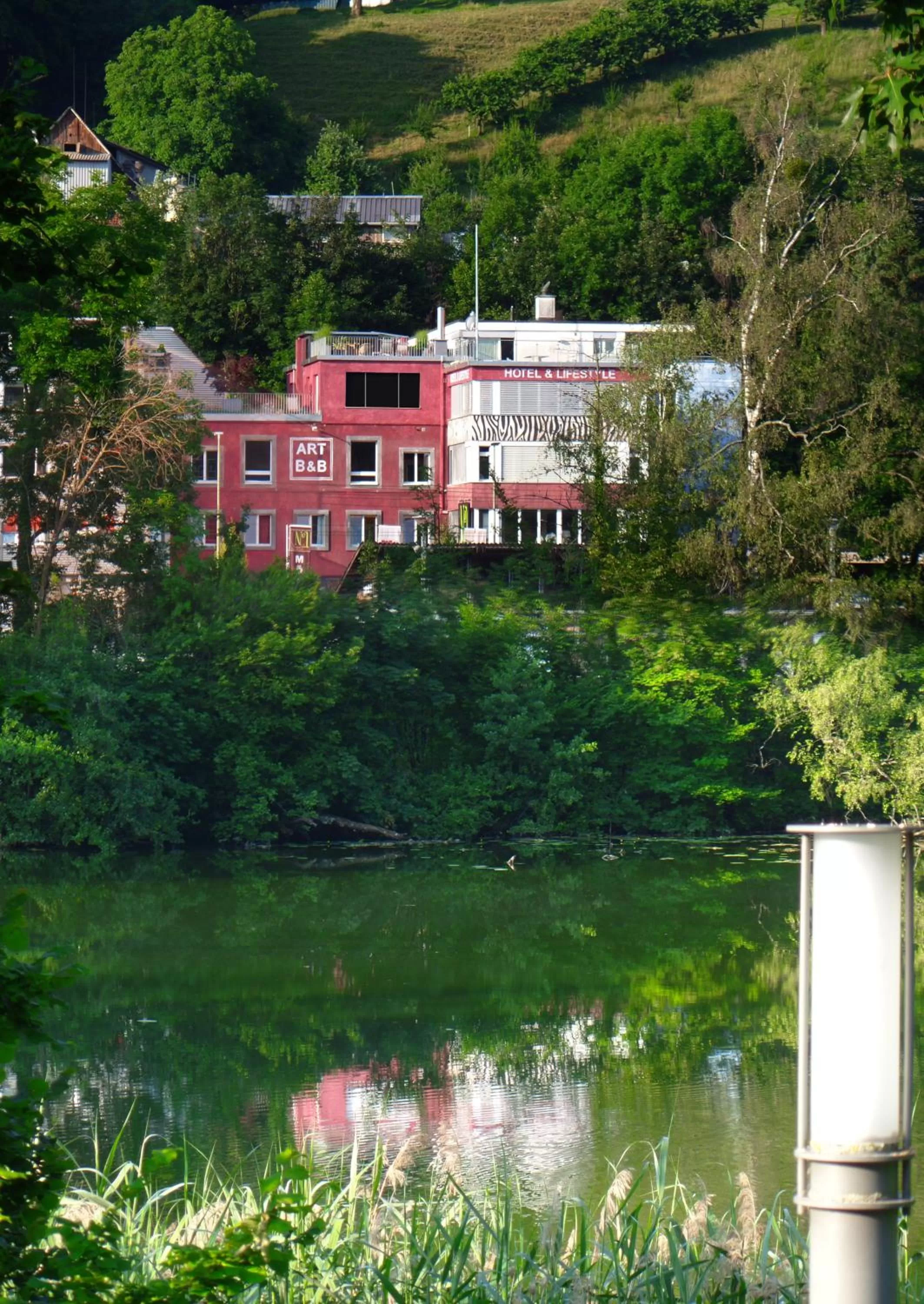 Property building in No1 Art B&B