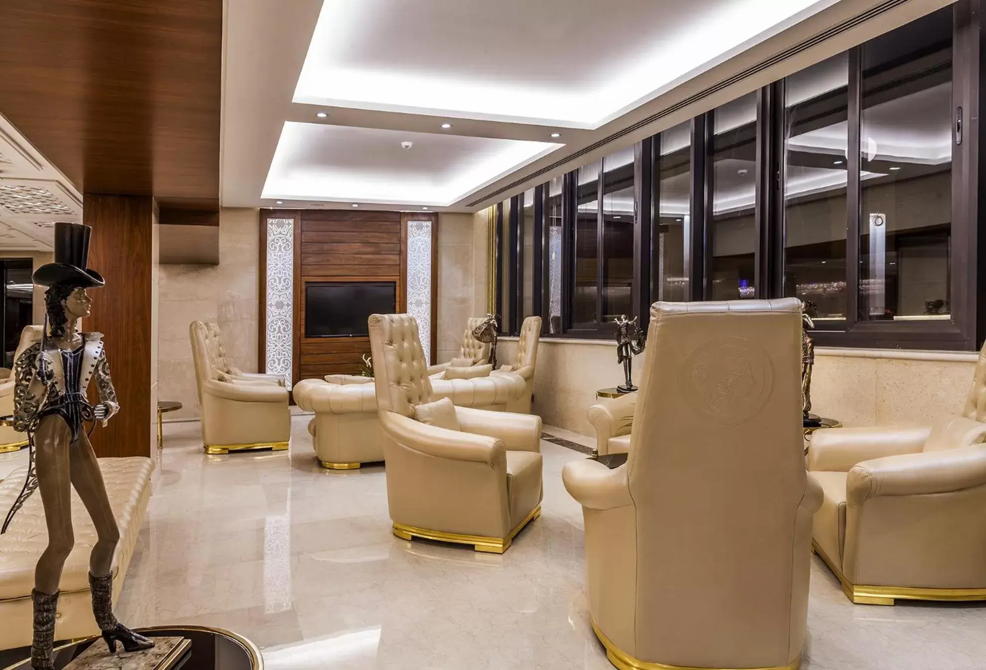 Lobby or reception, Lounge/Bar in Harir Palace Hotel