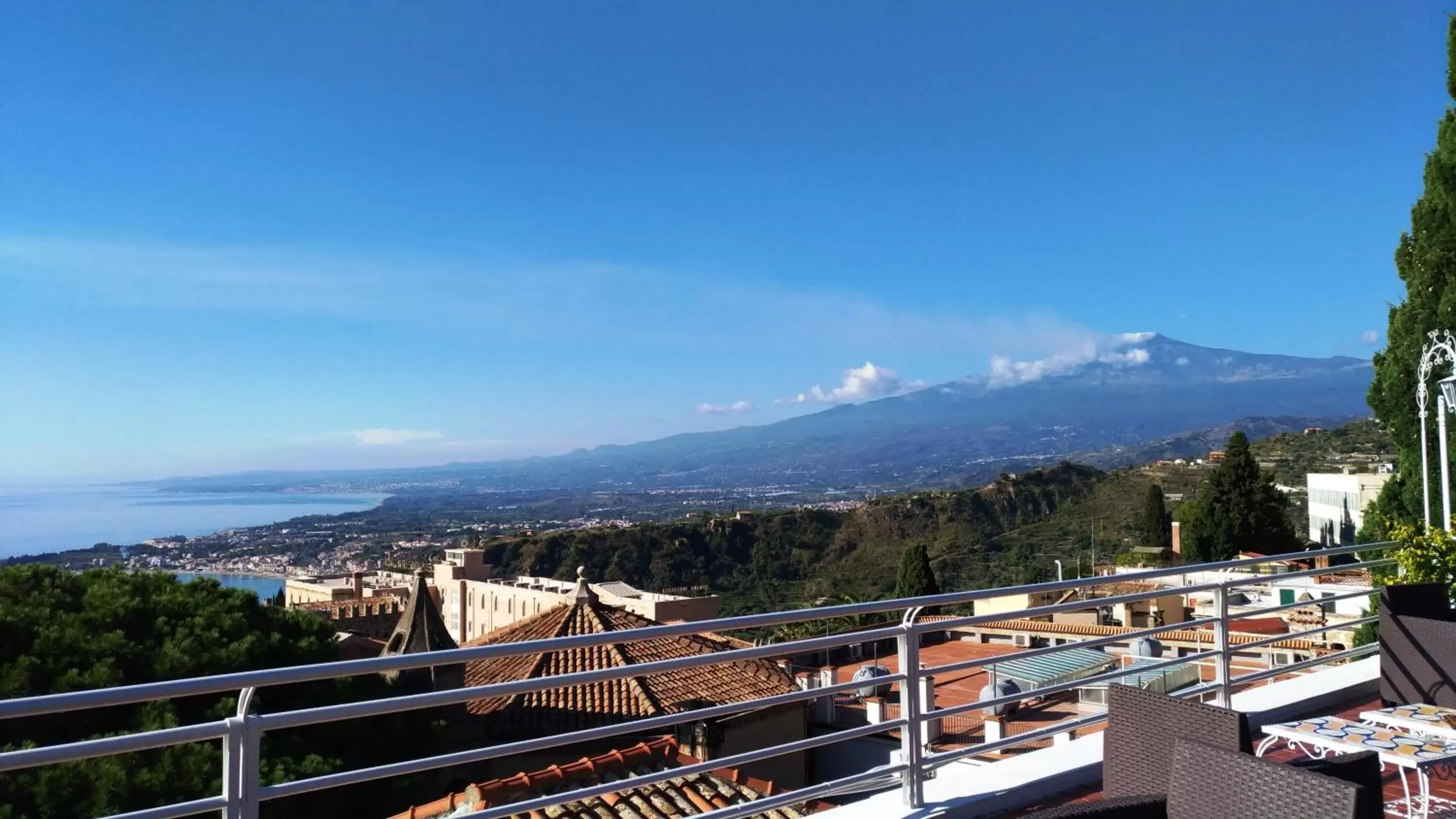 Patio in Hotel Continental