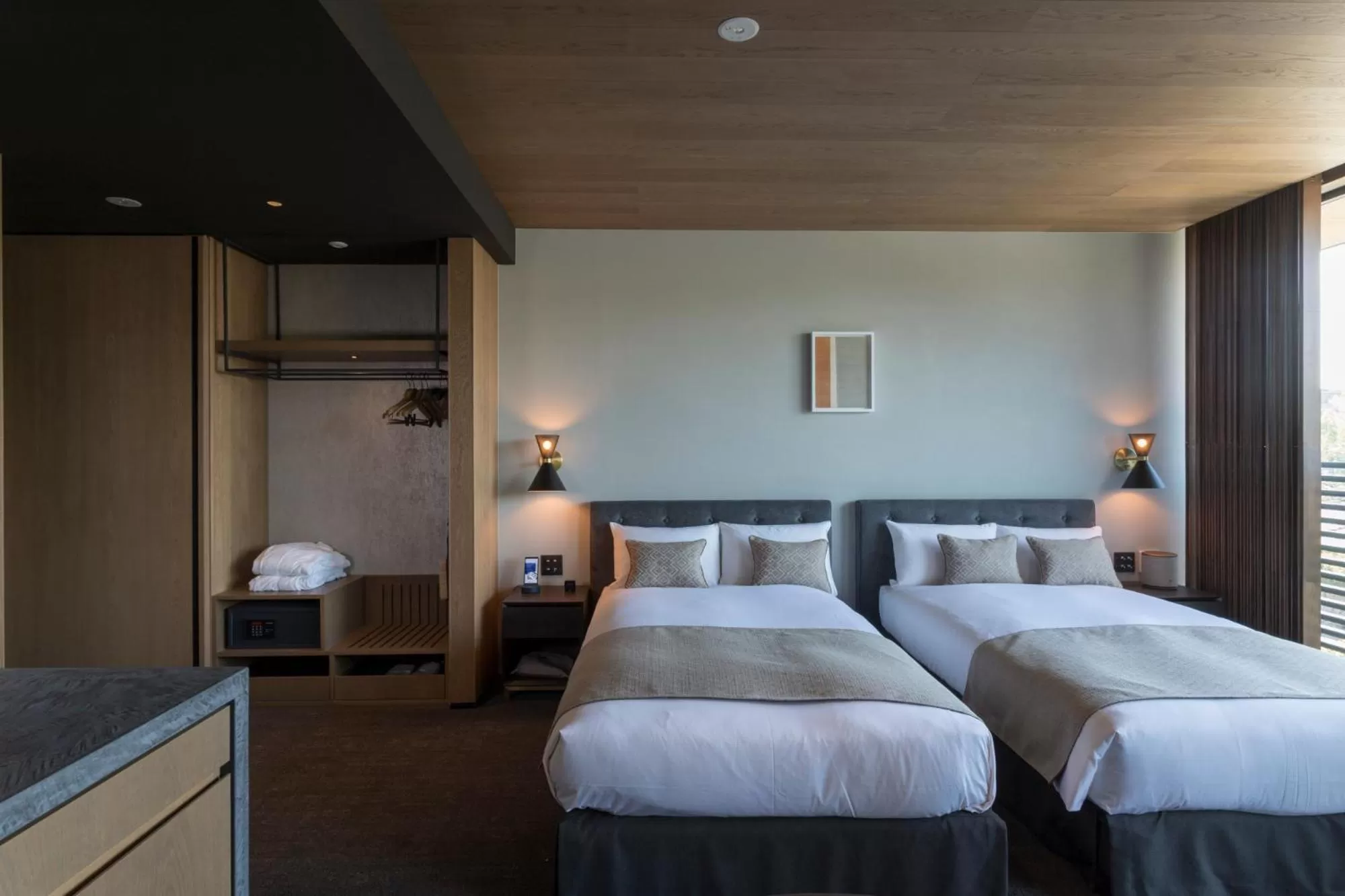 Bed in HOTEL CANATA KYOTO