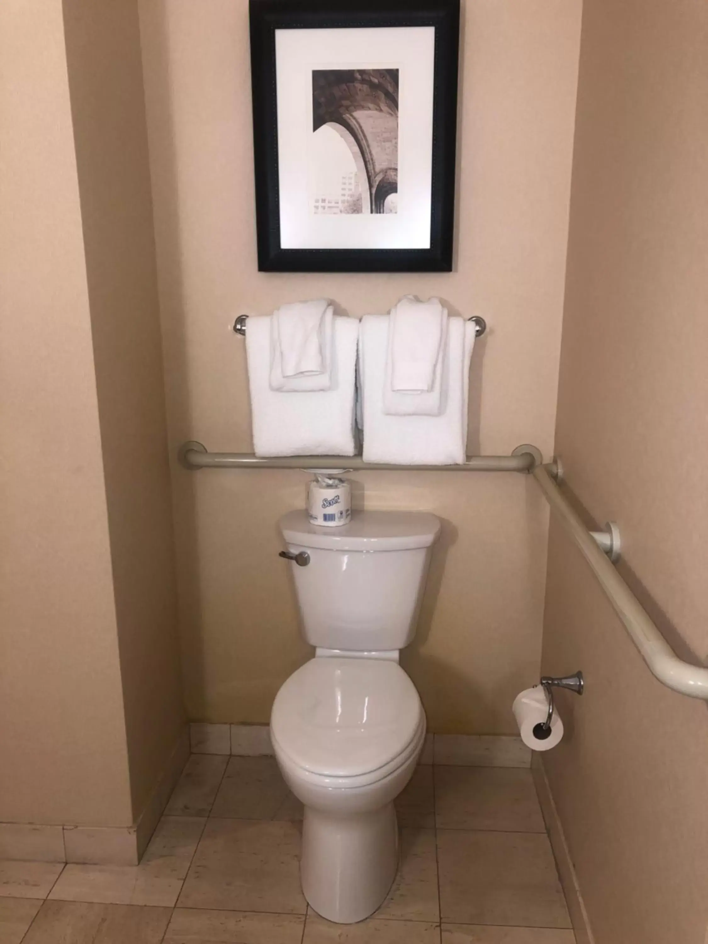 Toilet, Bathroom in Omni William Penn Hotel