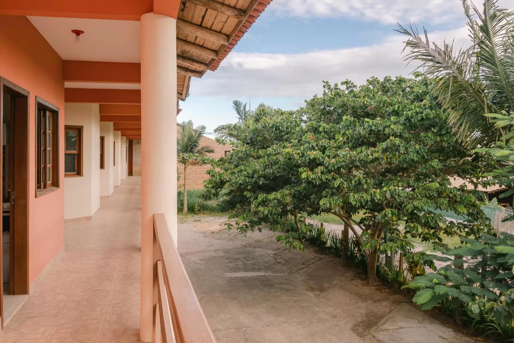 Balcony/Terrace in Pousada Chaday
