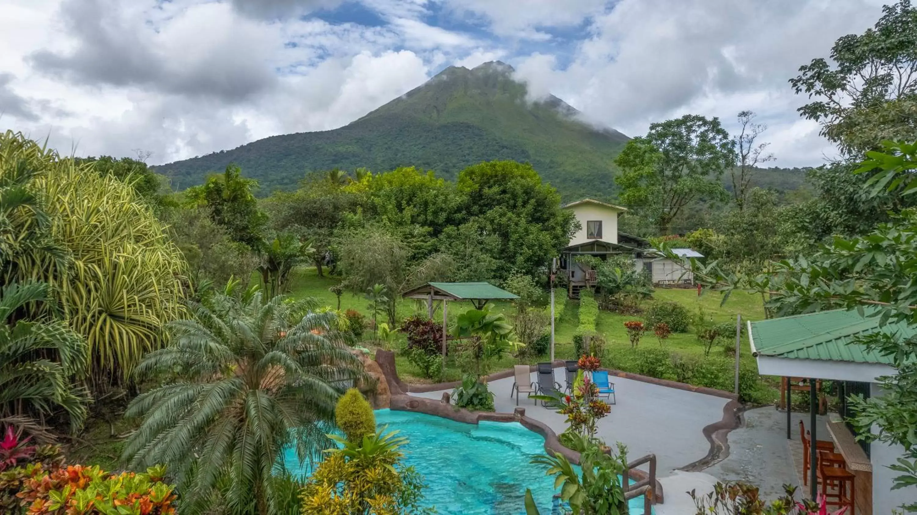 Swimming pool, Pool View in Hotel & Hot Springs Sueño Dorado