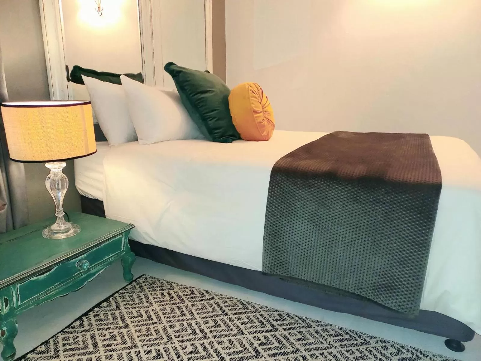 Decorative detail, Bed in Villa Roc