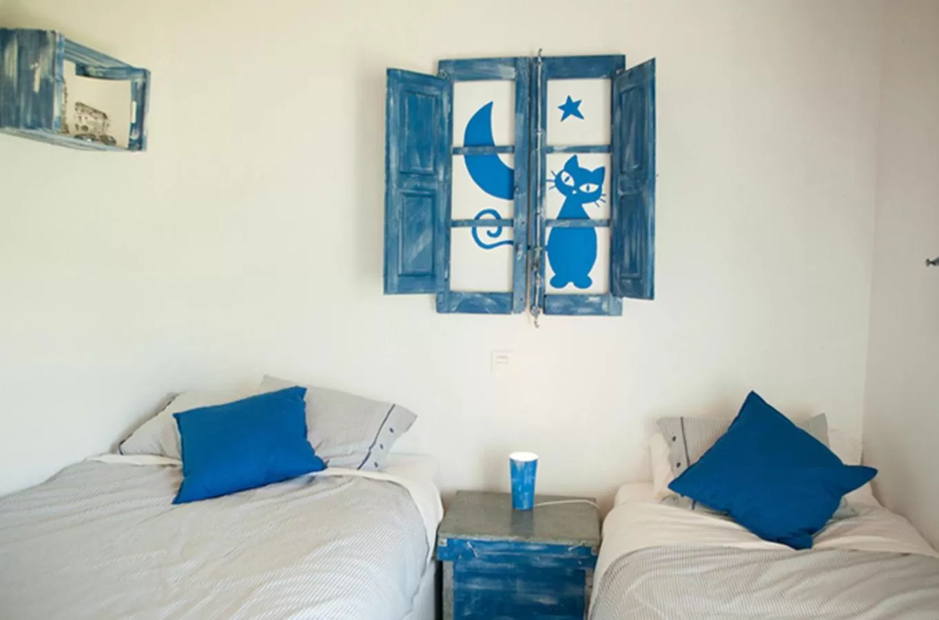 Decorative detail, Bed in Casa Rural Txokoetxe