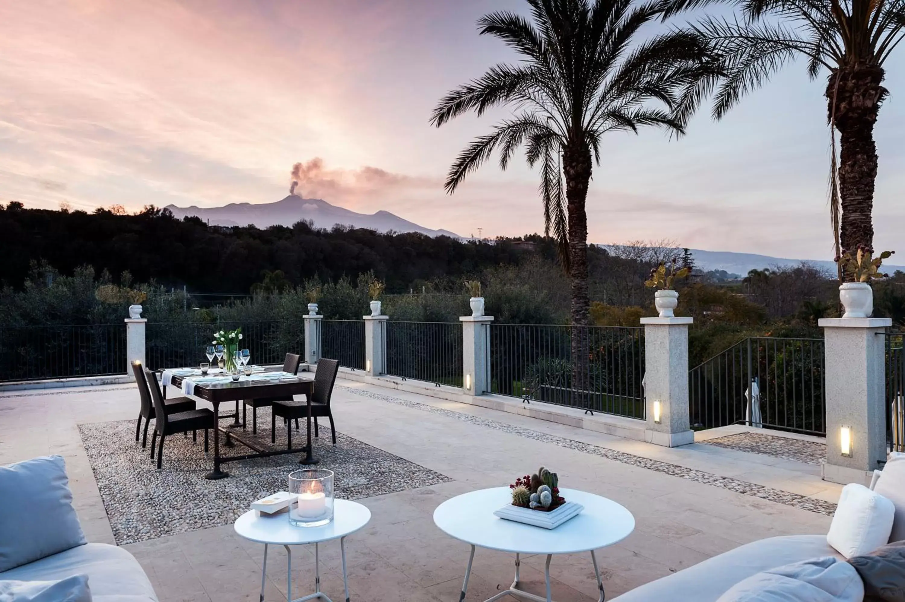 Balcony/Terrace in Donna Carmela Resort & Lodges