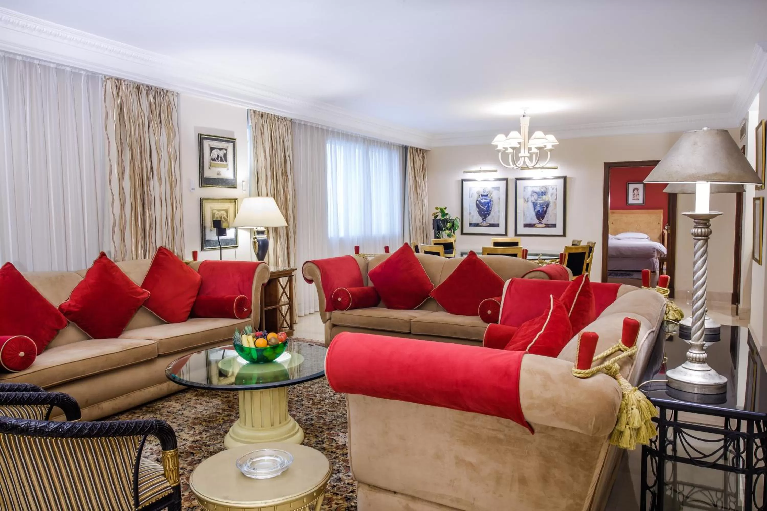 Living room, Seating Area in Grand Excelsior Hotel Deira